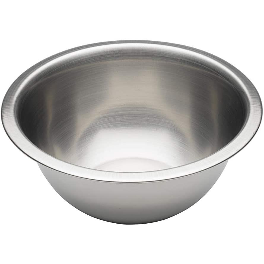 Chef Aid Stainless Steel Mixing Bowl Rust Resistant 13.6cm 0.5 Litre Pack of 2 