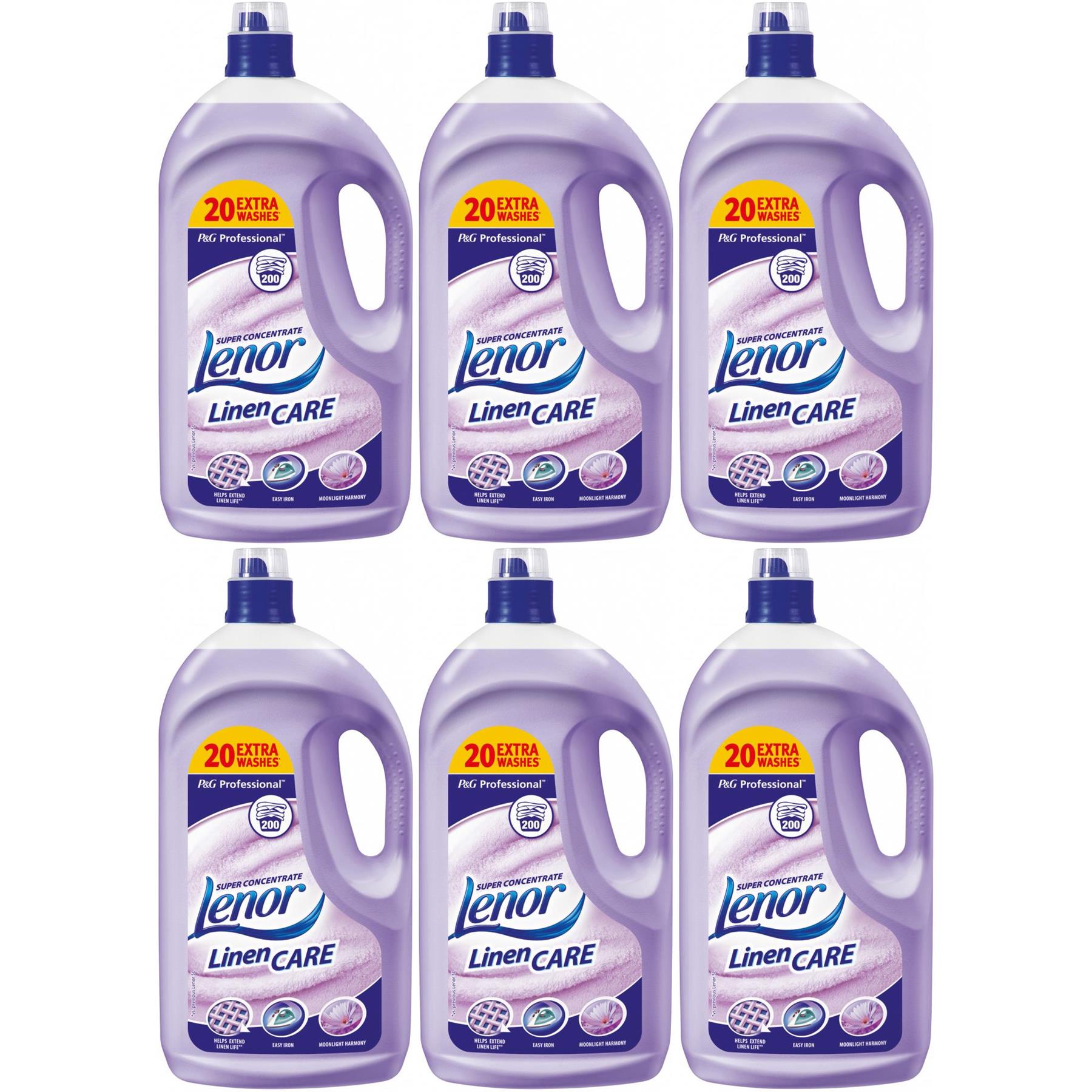 LENOR LINEN CARE Fabric Softener Lavender Breeze 4 Litre 200 Wash