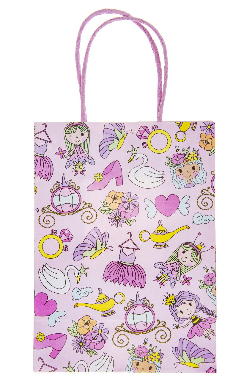 6 Large Themed Party Bags | 16x22x9 cm | Durable & Eco-Friendly Paper Gift Bags - Picture 7 of 31