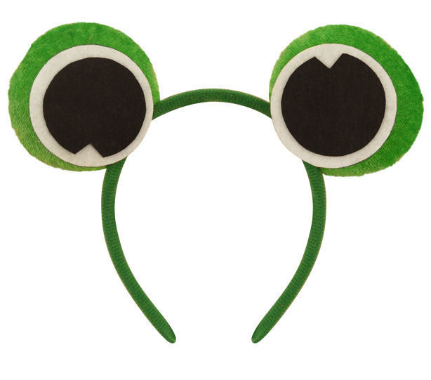 Frog Headband Eye Fancy Dress Costume Animal Toad Green Outfit eBay