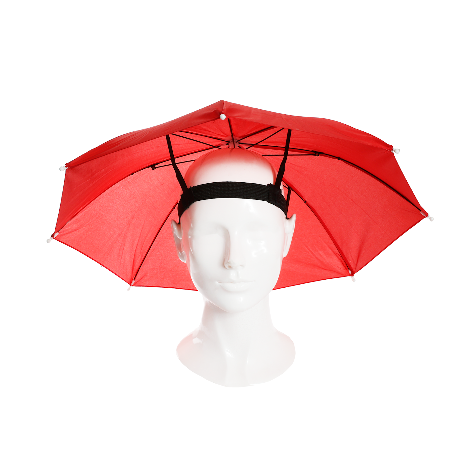 Novelty Umbrella Hat - Festival Rave Outdoor Foldable Fishing Cap Joke Gift  Sun