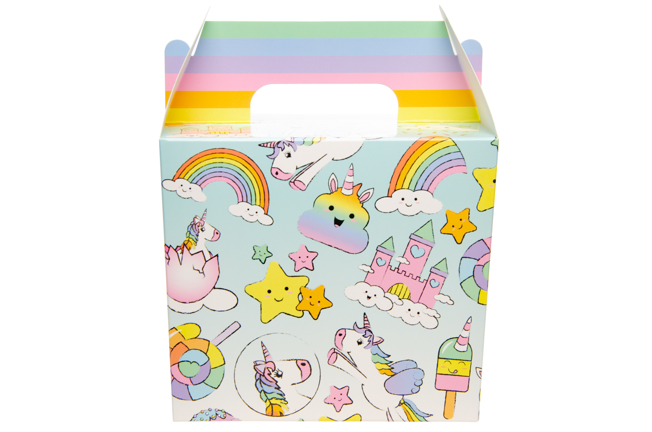 Themed Party Food Lunch Boxes | Set of 6 | Eco-Friendly Cardboard | 14x9.5x12 cm - Picture 28 of 41