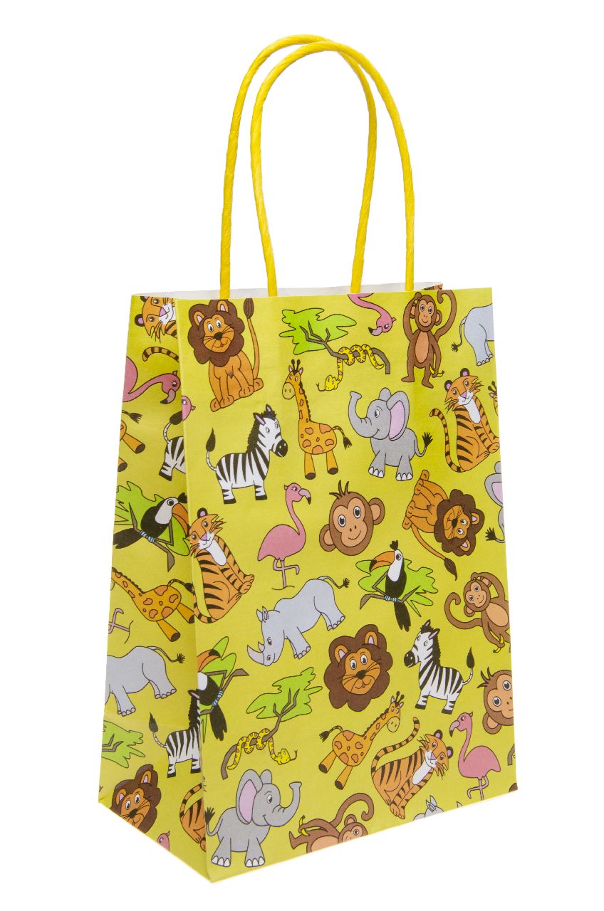 6 Large Themed Party Bags | 16x22x9 cm | Durable & Eco-Friendly Paper Gift Bags - Picture 12 of 31