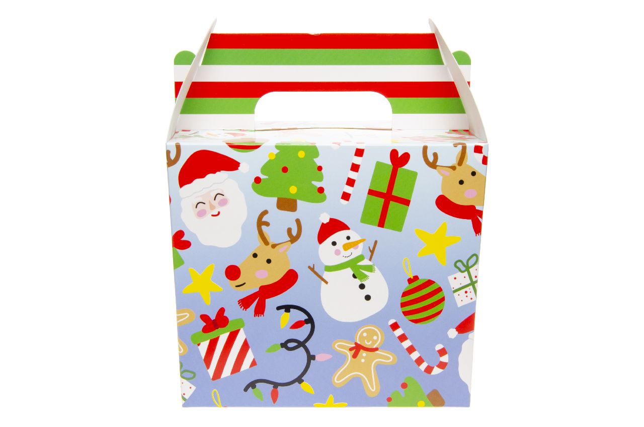 Themed Party Food Lunch Boxes | Set of 6 | Eco-Friendly Cardboard | 14x9.5x12 cm - Picture 3 of 41