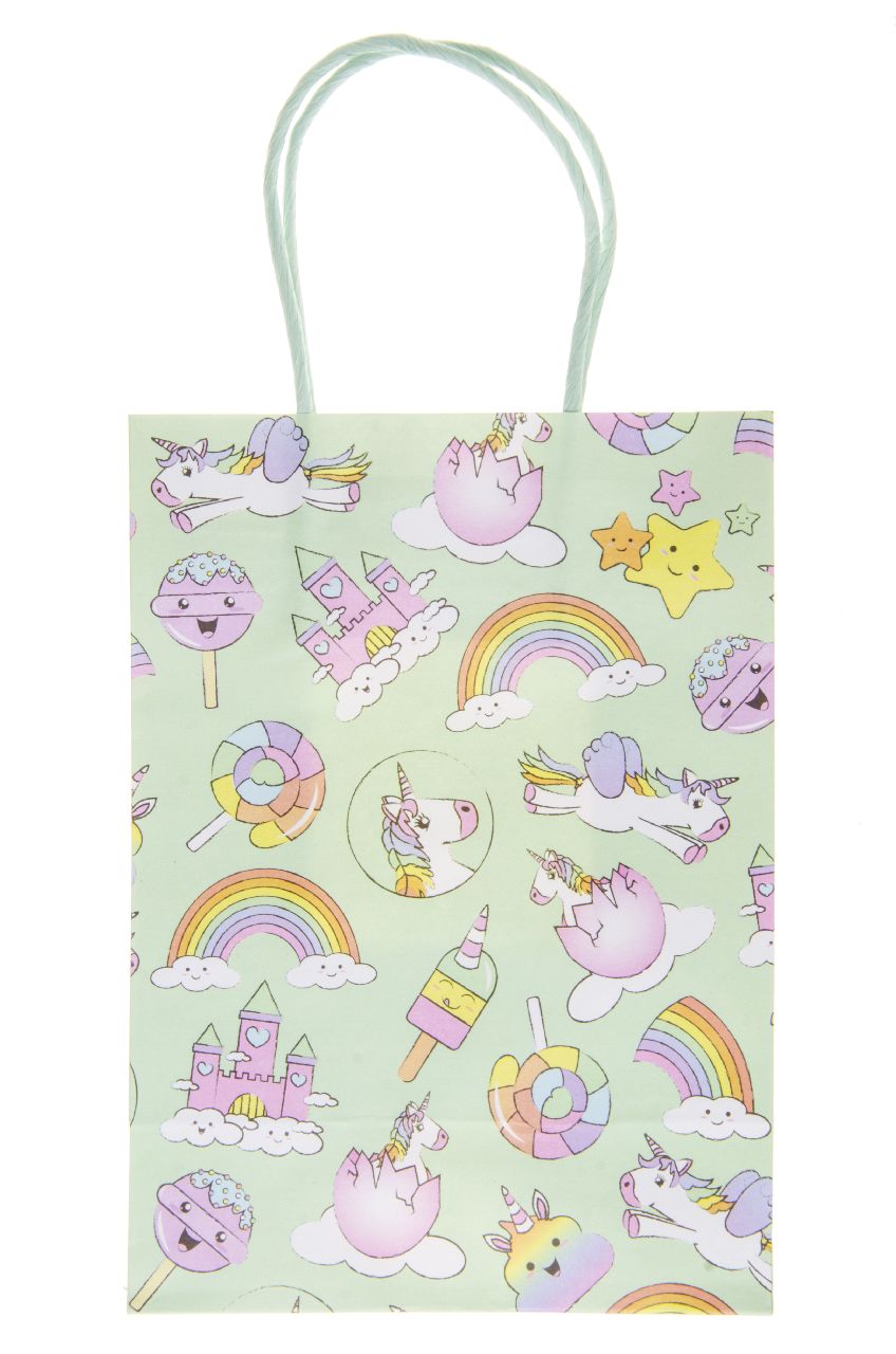 6 Large Themed Party Bags | 16x22x9 cm | Durable & Eco-Friendly Paper Gift Bags - Picture 28 of 31