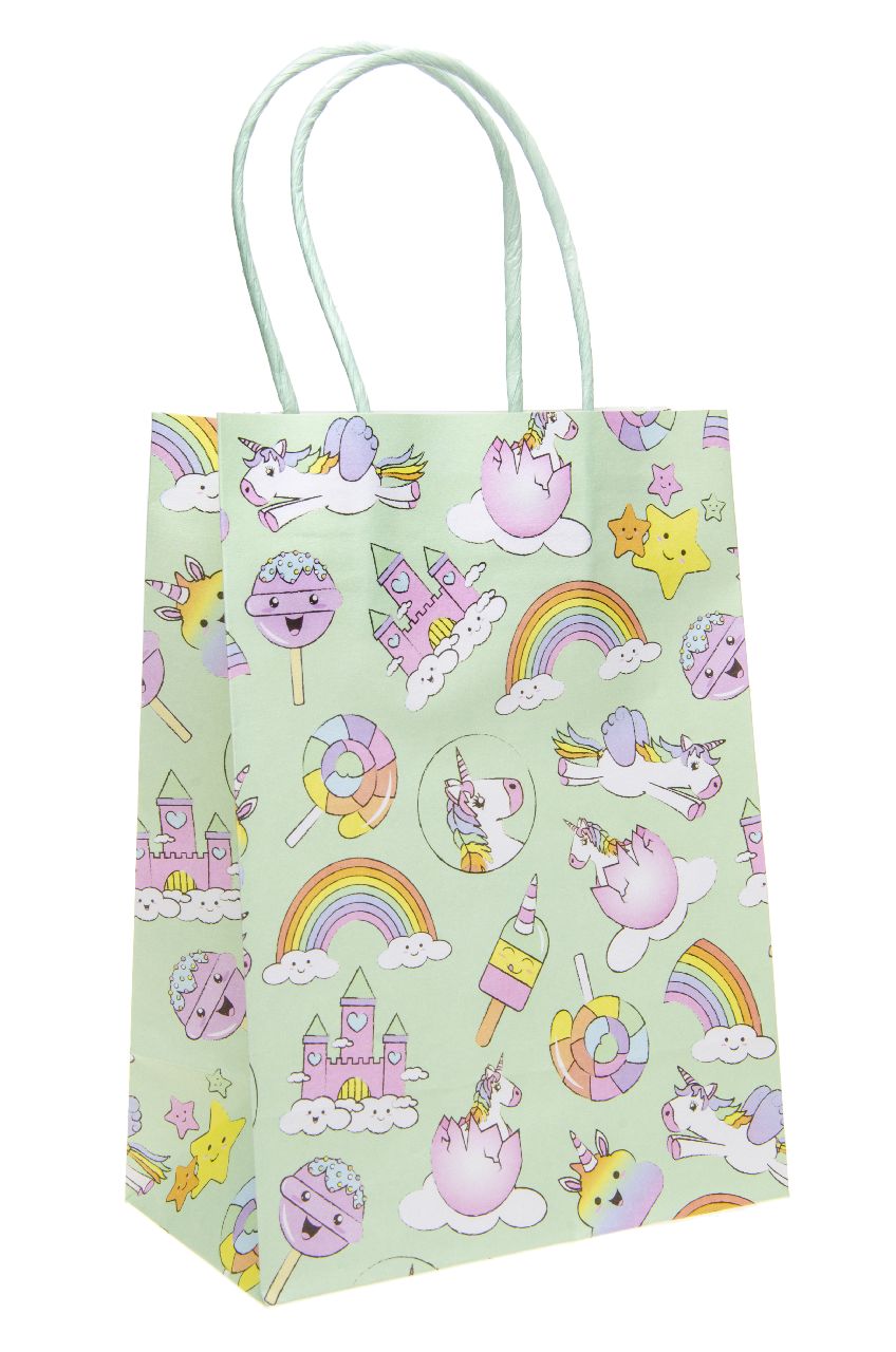 6 Large Themed Party Bags | 16x22x9 cm | Durable & Eco-Friendly Paper Gift Bags - Picture 27 of 31