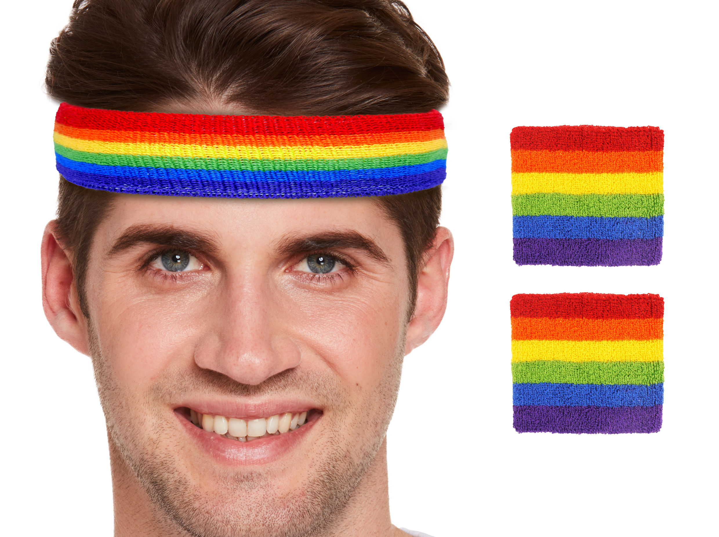 corona rainbow gay pride neon