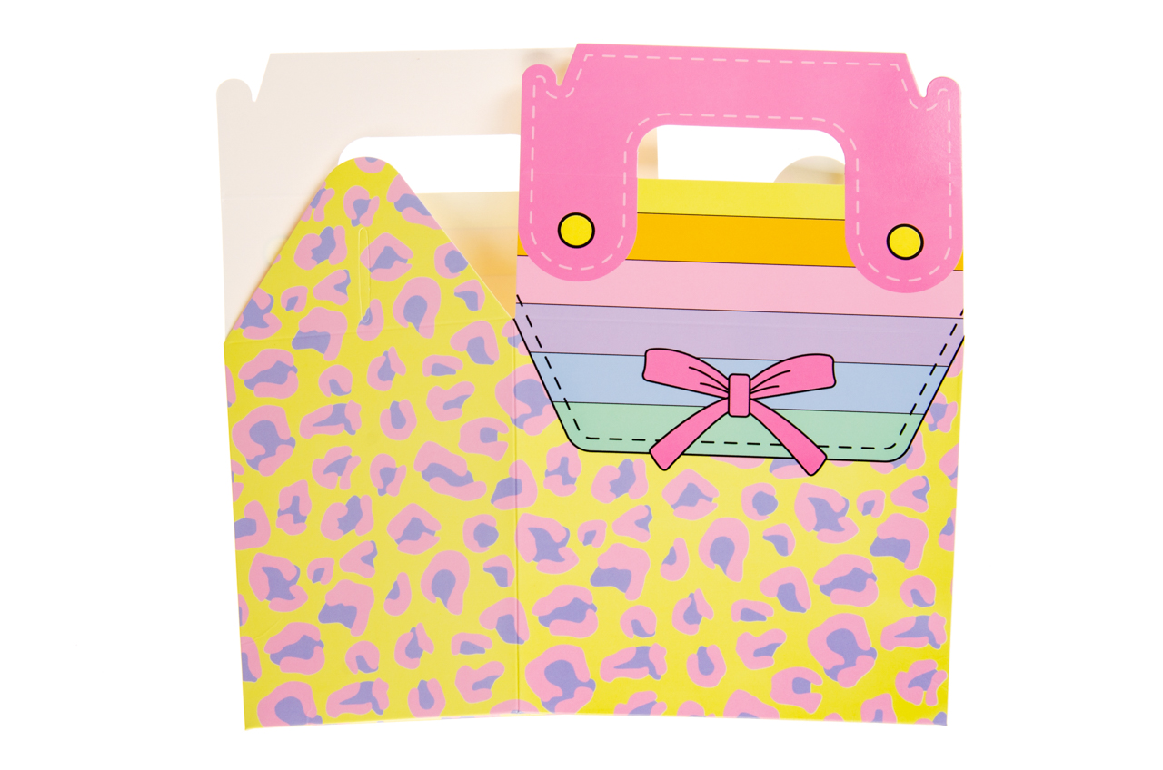 Themed Party Food Lunch Boxes | Set of 6 | Eco-Friendly Cardboard | 14x9.5x12 cm - Picture 41 of 41
