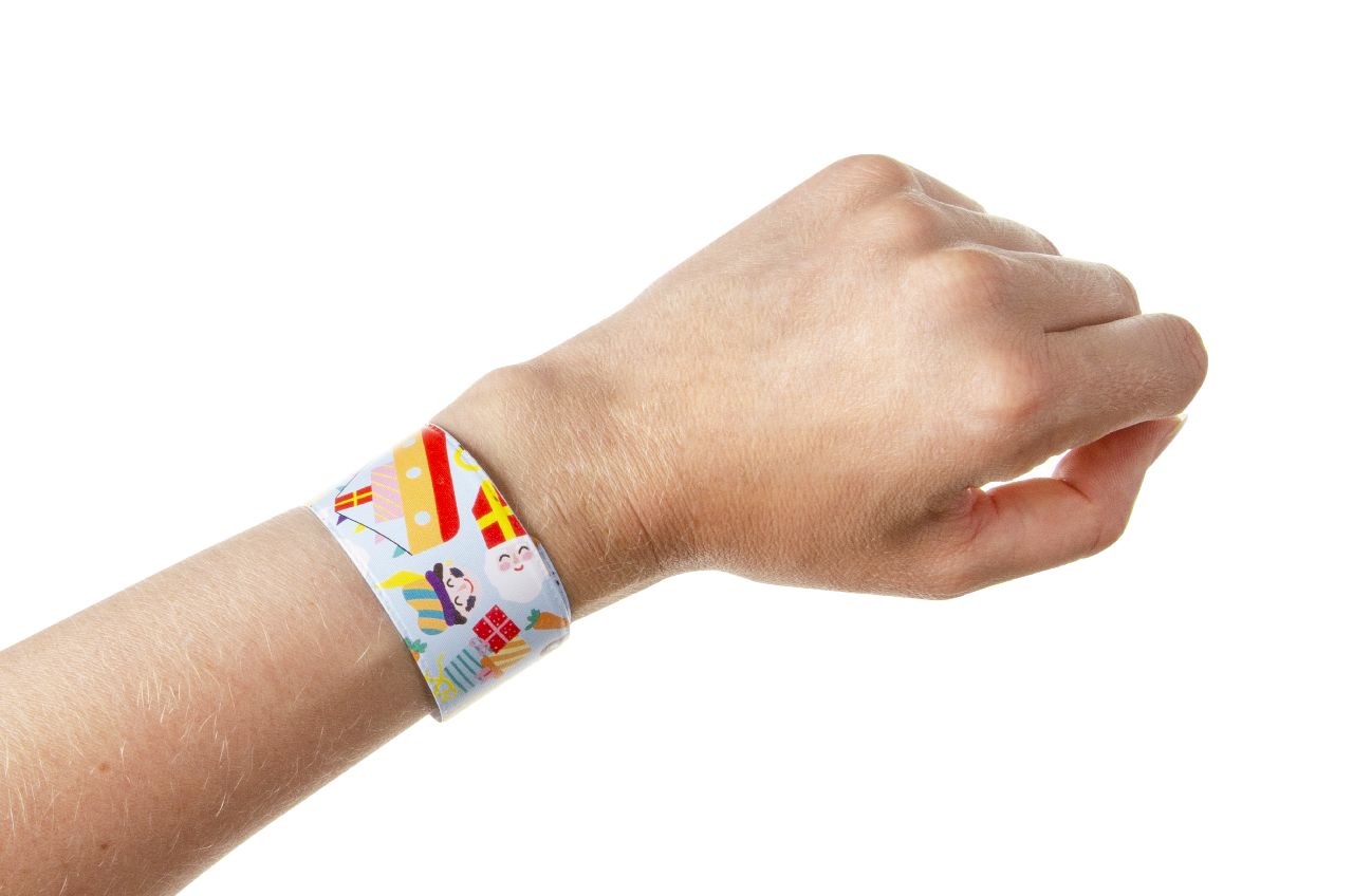12 Slap Band Bracelets - Kid Party Bags Favour Snap Wrist Stocking Filler Loot - Picture 25 of 27