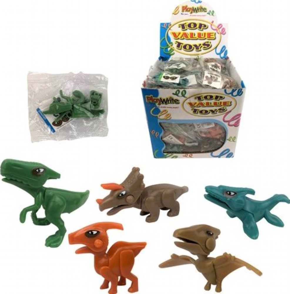 6 Make Your Own Dinosaur Kits Pinata Toy Loot/Party Bag Fillers