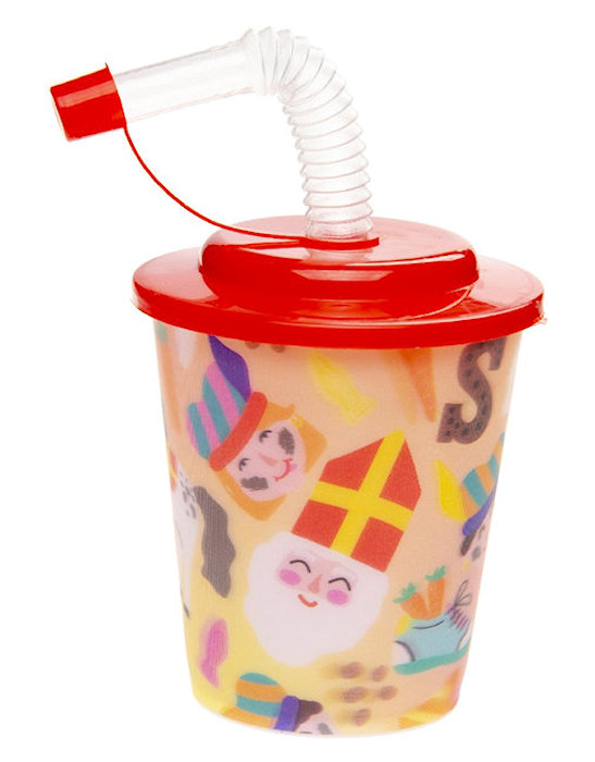 12 Reusable Plastic 3D Cups & Straws - Party Tableware Kids Party Events BBQ - Picture 22 of 26