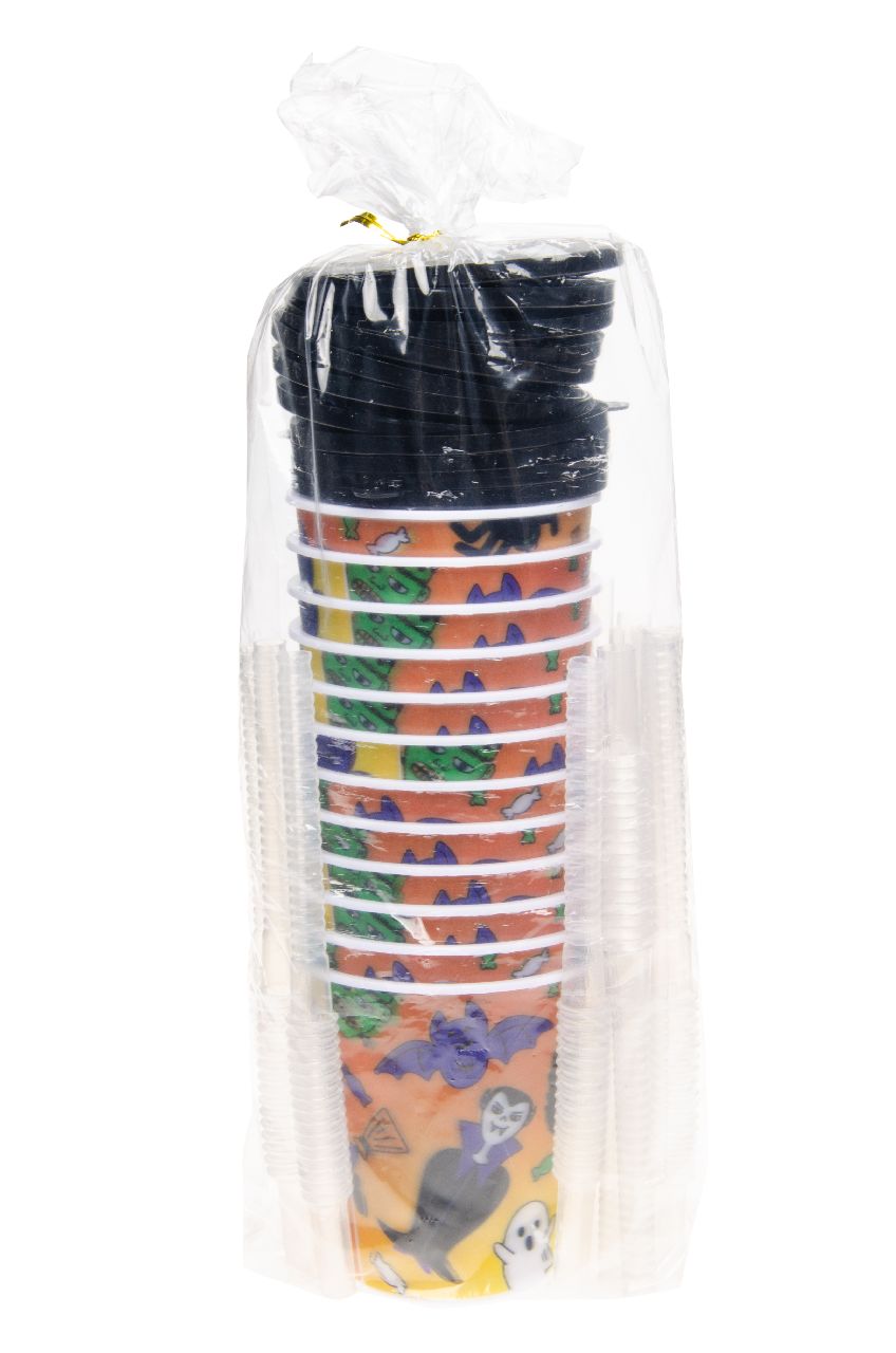12 Reusable Plastic 3D Cups & Straws - Party Tableware Kids Party Events BBQ - Picture 4 of 26