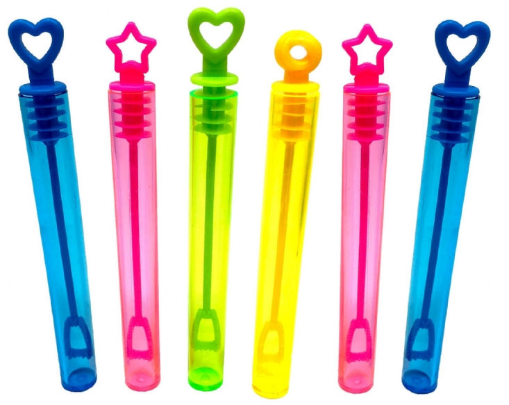 Party Bubble Tubes 11cm Party Bag Gift Filler Favours Bubbles