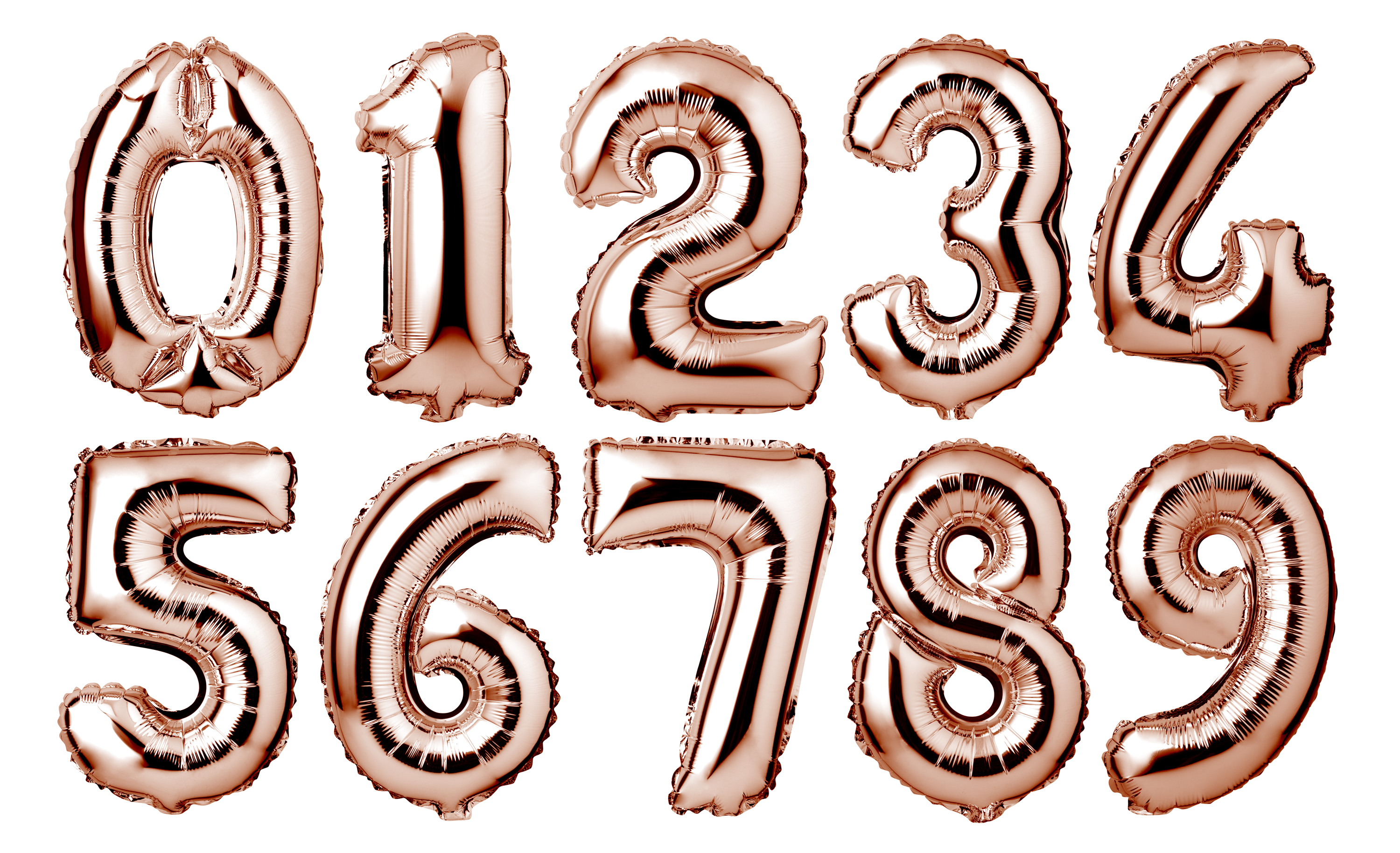 Large 34" Foil Number Balloon - Helium Party Decoration Giant Birthday Latex - Picture 7 of 7