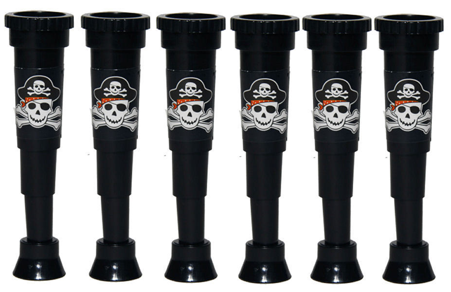 6 Pirate Telescopes Pinata Toy Loot/Party Bag Fillers Wedding/Kids eBay