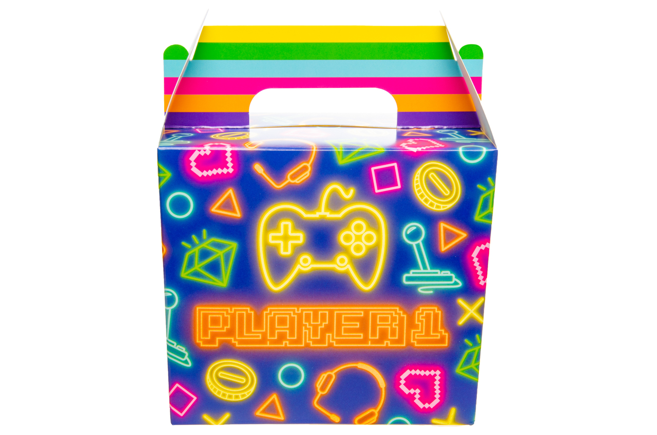 Themed Party Food Lunch Boxes | Set of 6 | Eco-Friendly Cardboard | 14x9.5x12 cm - Picture 31 of 41