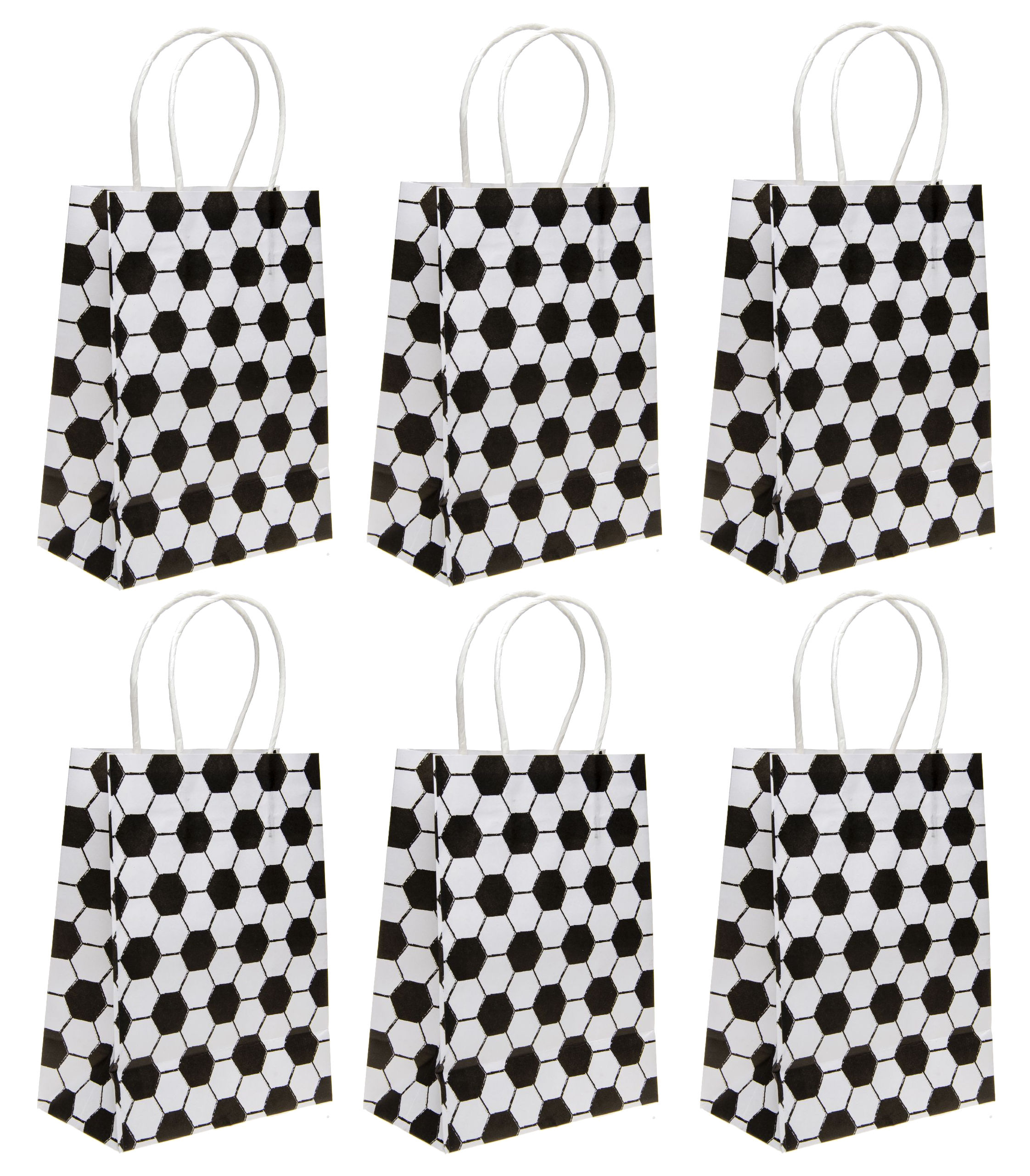 6 Large Themed Party Bags | 16x22x9 cm | Durable & Eco-Friendly Paper Gift Bags - Picture 17 of 31