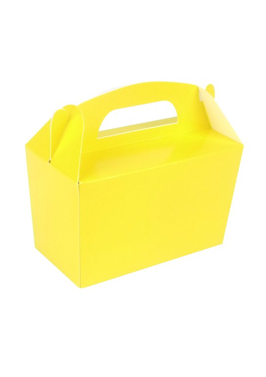 12 Coloured Party Snack Boxes Children Kids Food Meal Lunch Gift