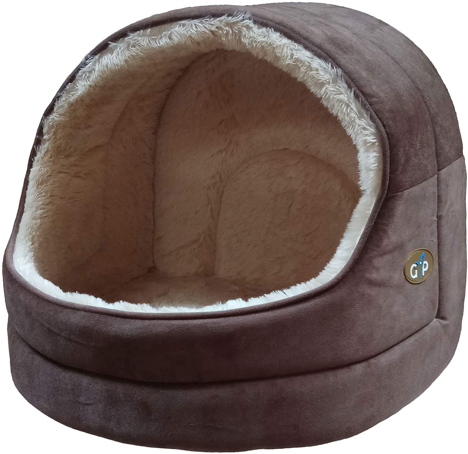 Gor Pets Nordic Hooded Cat Bed - Fleece Lined Cozy Pet Bed - Small, Med & Large - Picture 3 of 3
