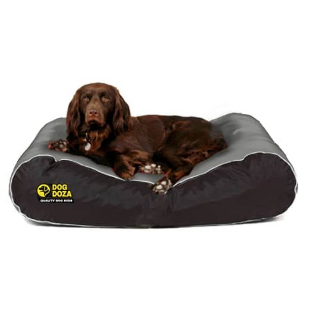 Dog Doza Active Style Box Border Dog Bed - Dog Cushion - Handmade UK Sizes S-L