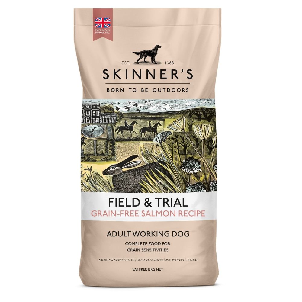 Skinners Field & Trial Adult Salmon Grain Free Working Dog Food