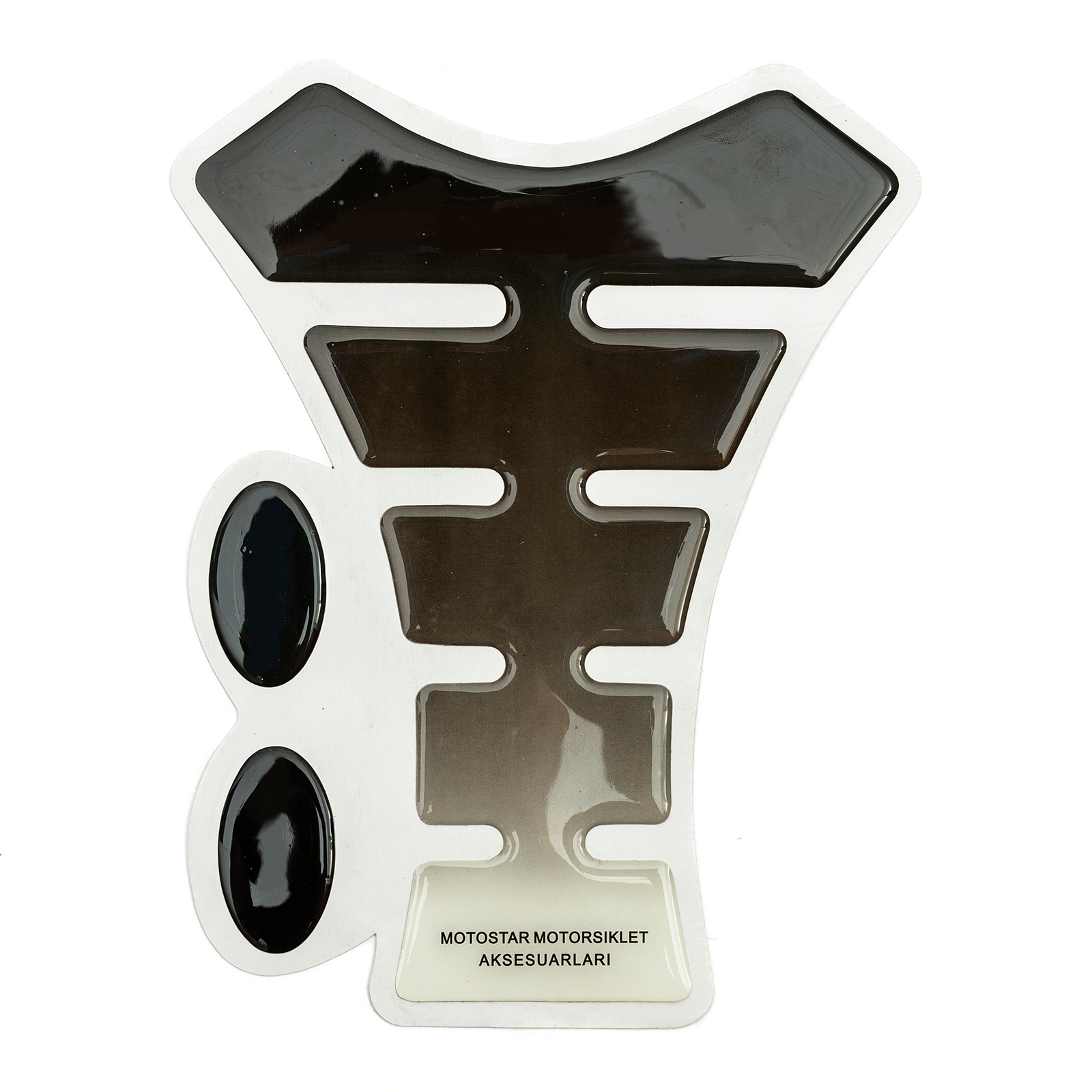 Non Genuine Fuel Tank Adhesive Protector Black / White Fits Honda