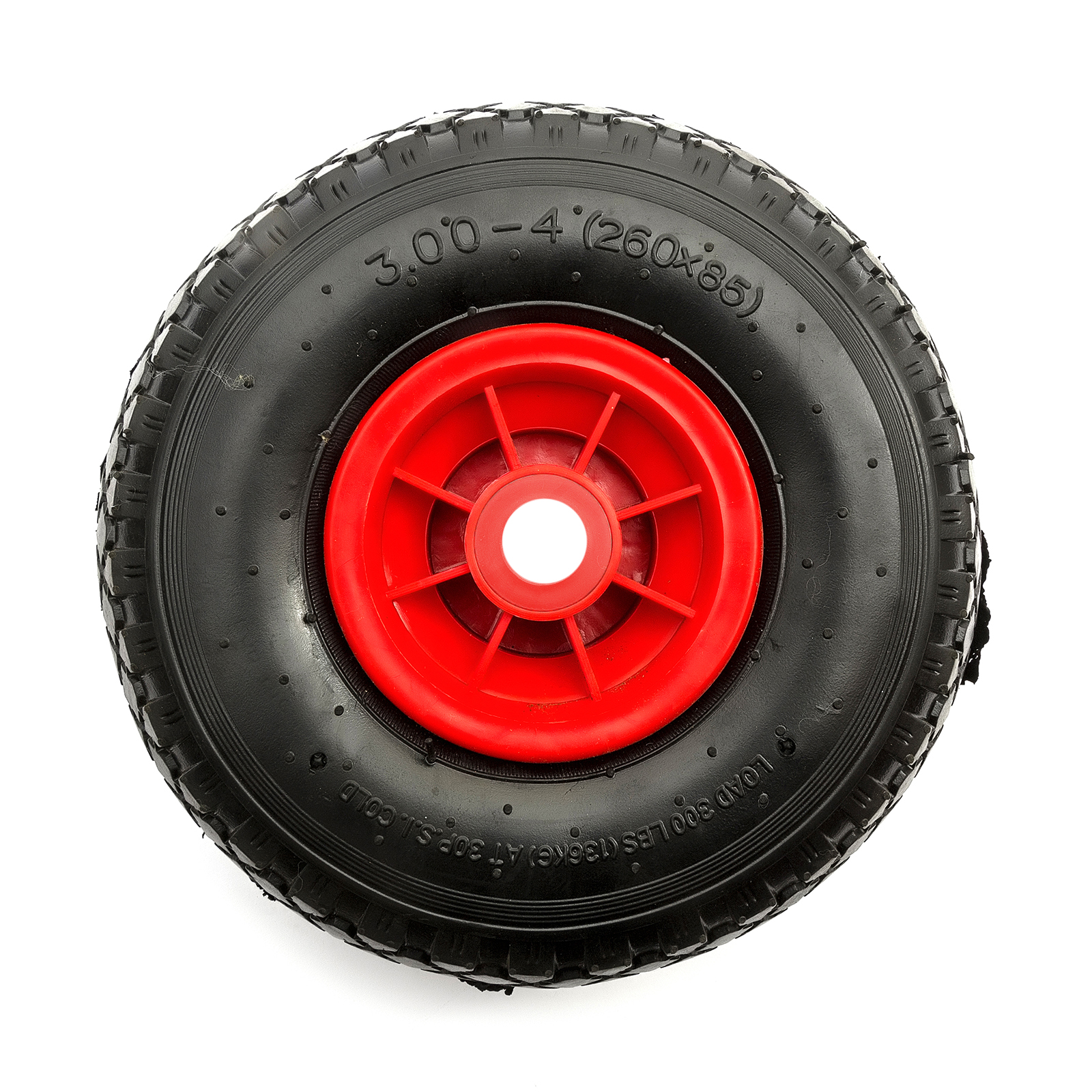 10 Inch Heavy Duty Pneumatic Wheel Tyre 3.004 300x4 3004 Go Kart