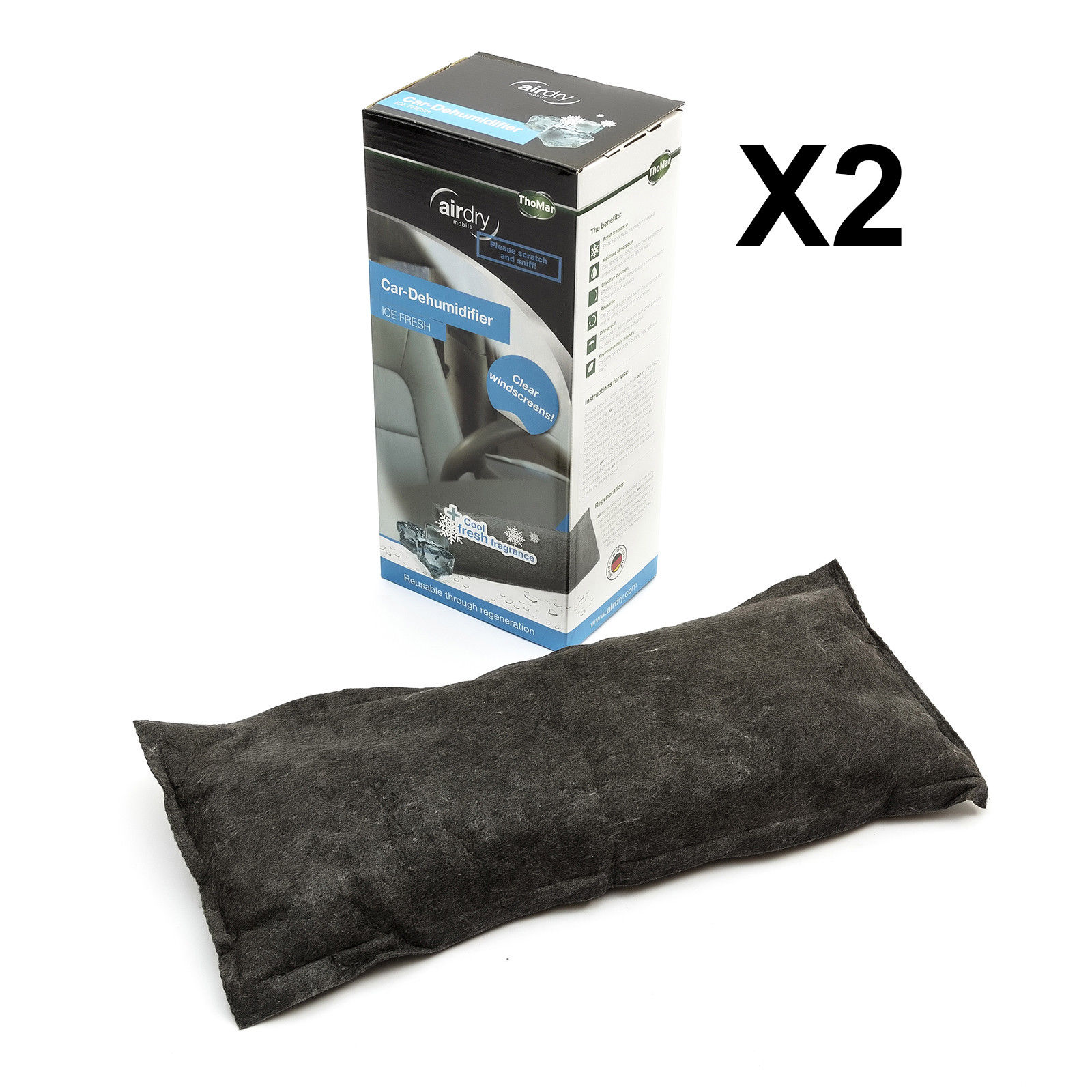 Ice Fresh Thomar D/éshumidificateur Airdry r/éutilisable/ / 1/ kg