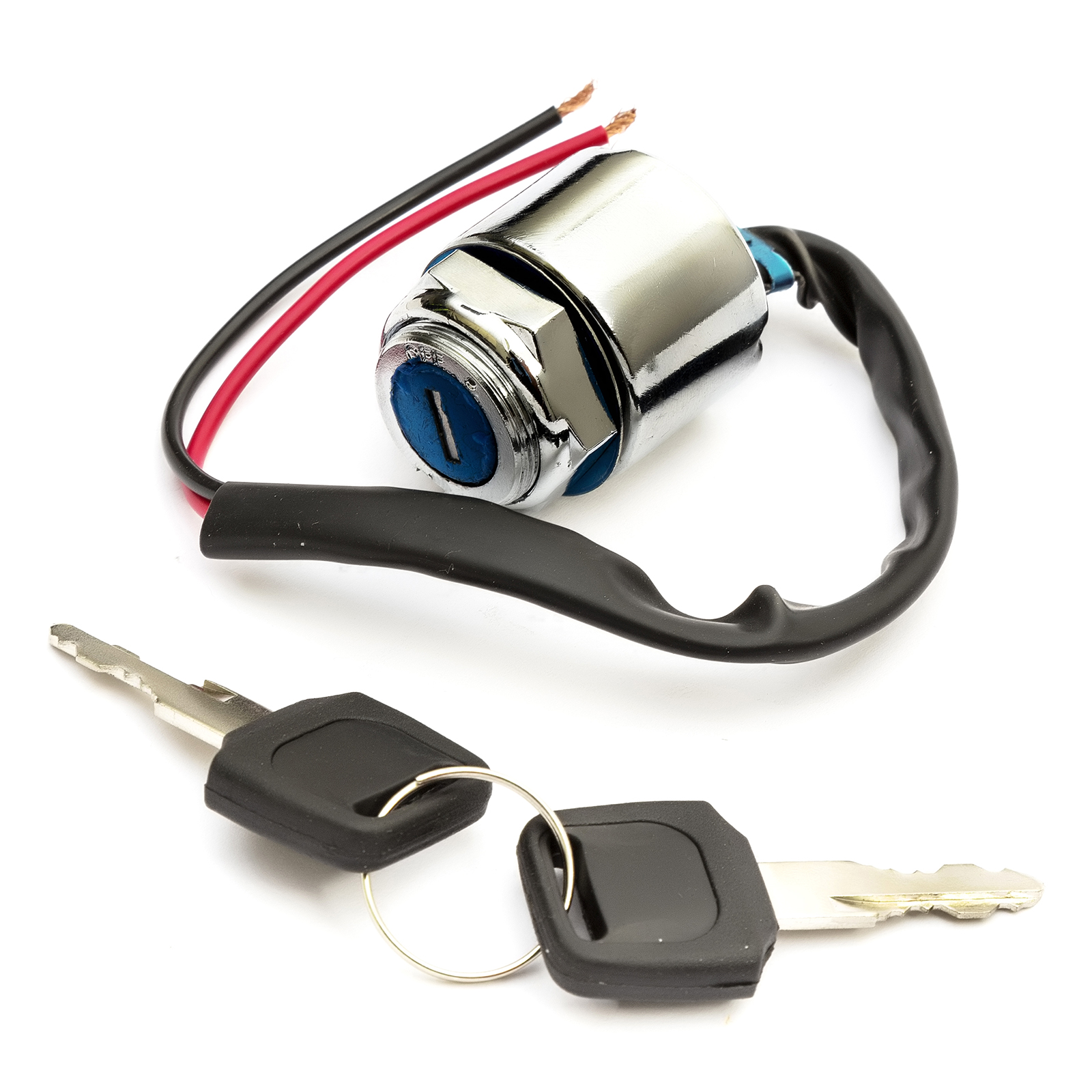 12v 2 Stage Ignition Key Switch Barrel On Off 2 Wire 2 Key Electric