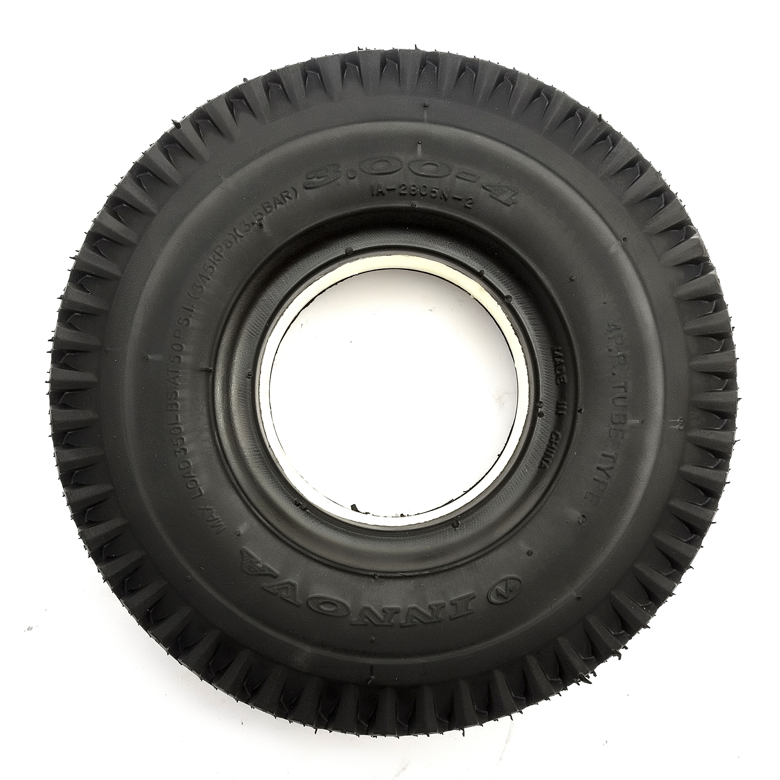 2 Solid PU Tyre 260x85 4 Inch Black Puncture Proof Mobility Scooter Block Tread eBay