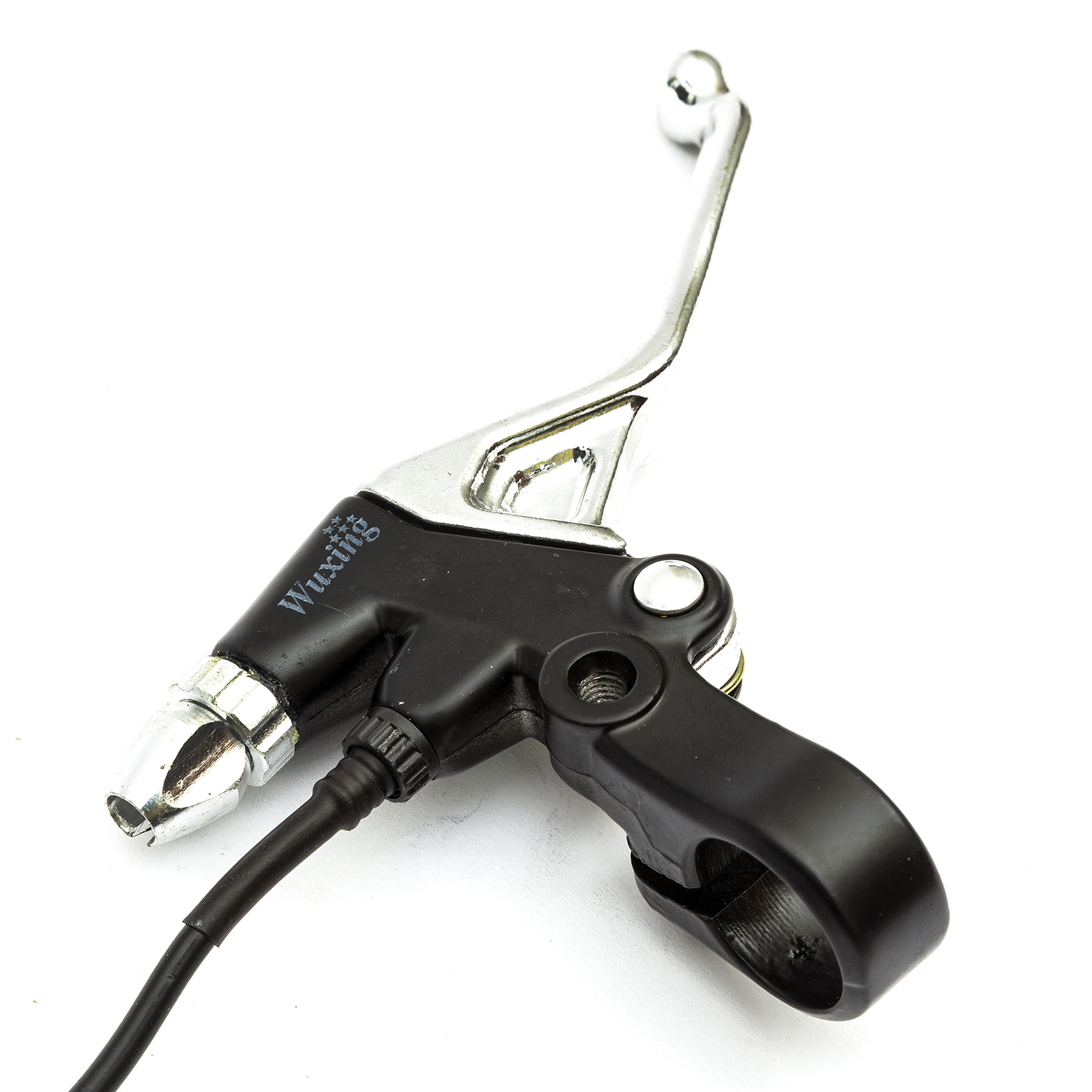 Electric Bicycle Switched Sided Cable Brake Lever Set 1m Loom Mirror