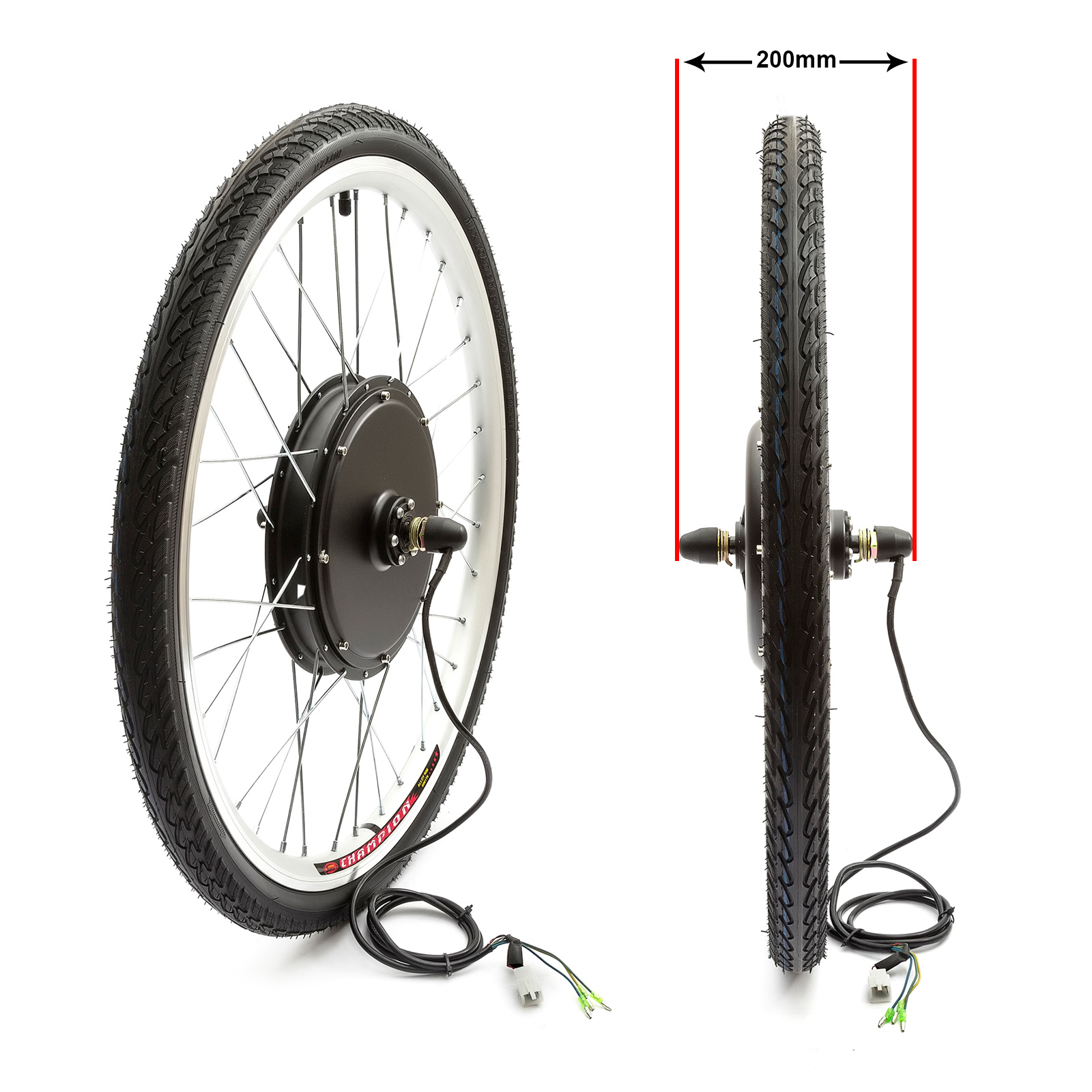 elektrisch e-fahrrad vorderrad umbausatz 36v 500w 26 rad fahrrad