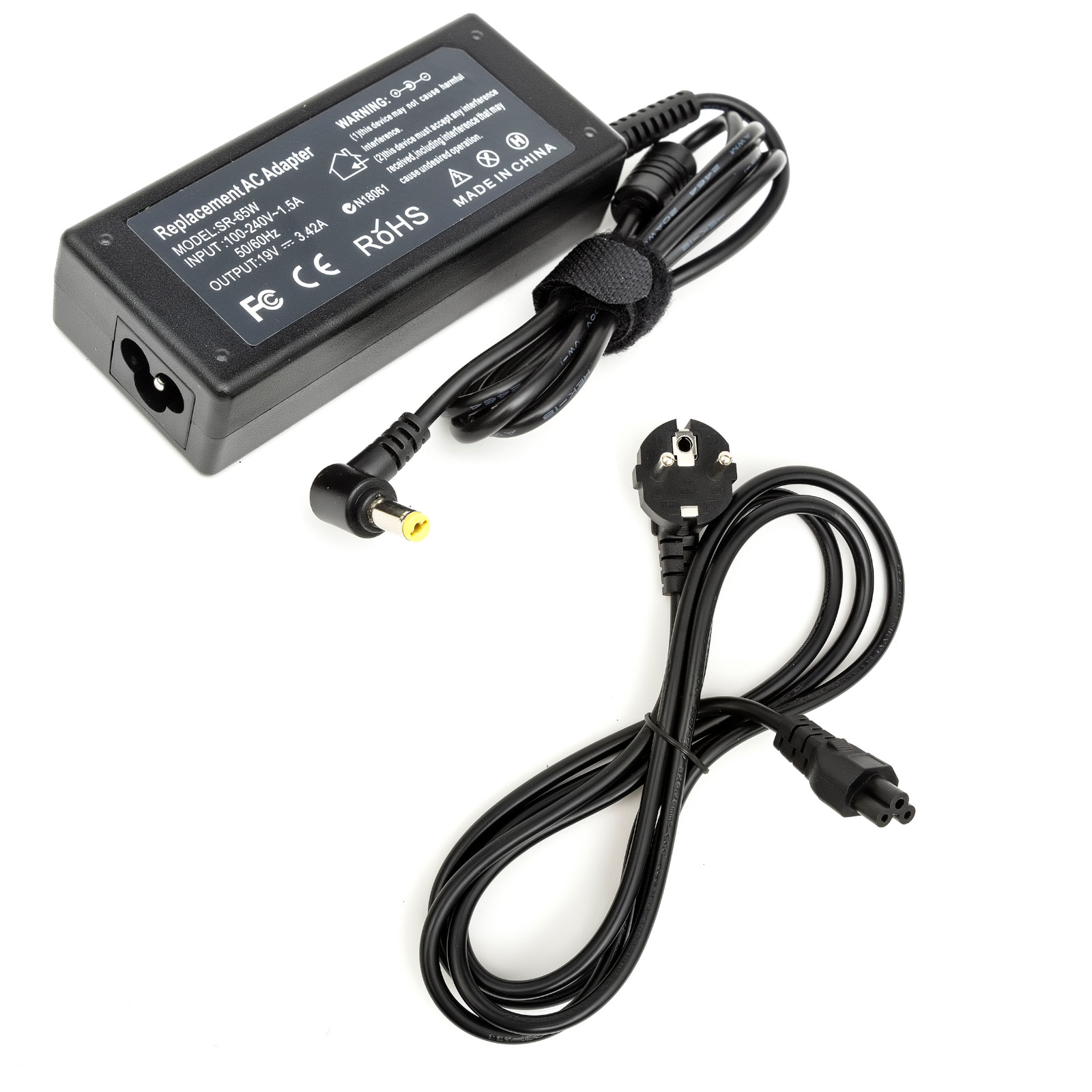 Laptop Charger 19v 3.42A 65W Power Pack Supply Fits Acer Aspire Models