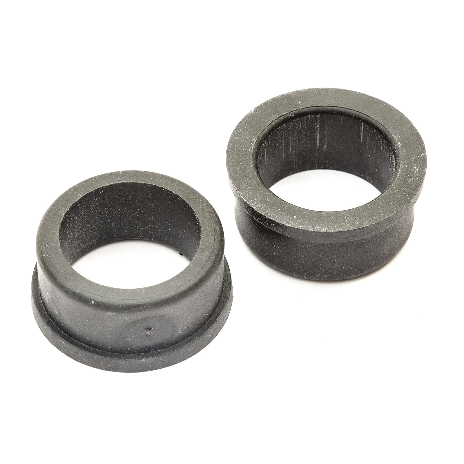 2x Plastic Reducer Bushes 35mm to 27mm Wheel Axle Bore Bush Garden