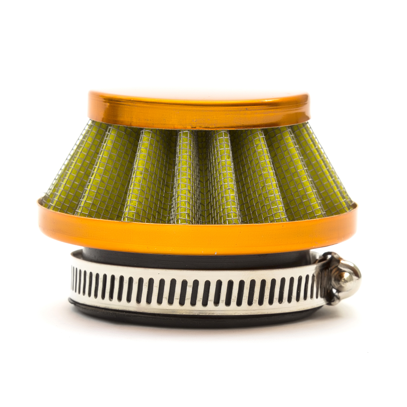 44mm Mini Moto Air Filter Yellow Performance Minimoto Dirtbike Dirt