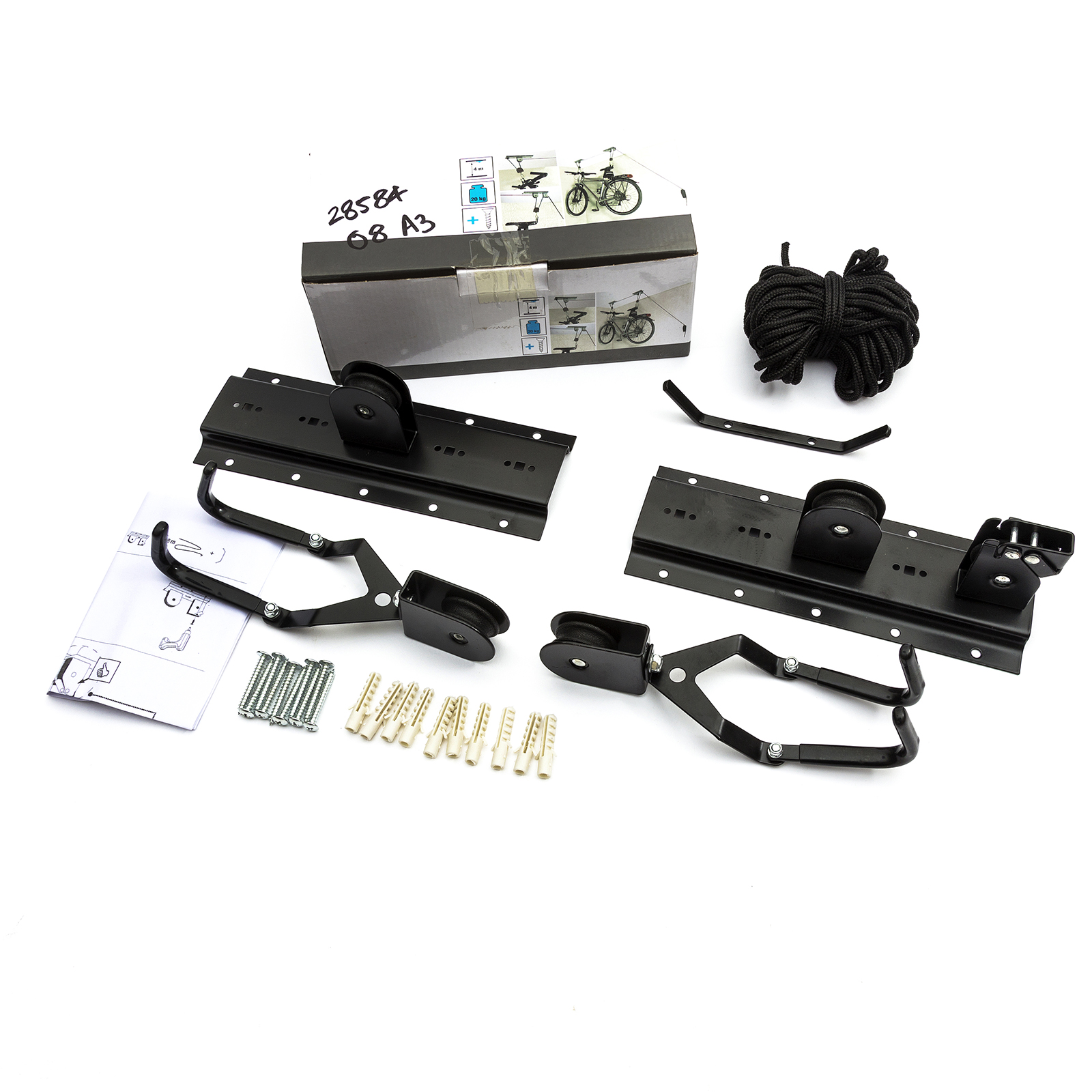 Ladder Step Ladders Garage Ceiling Storage Pulley Hoist Up To 30 KG