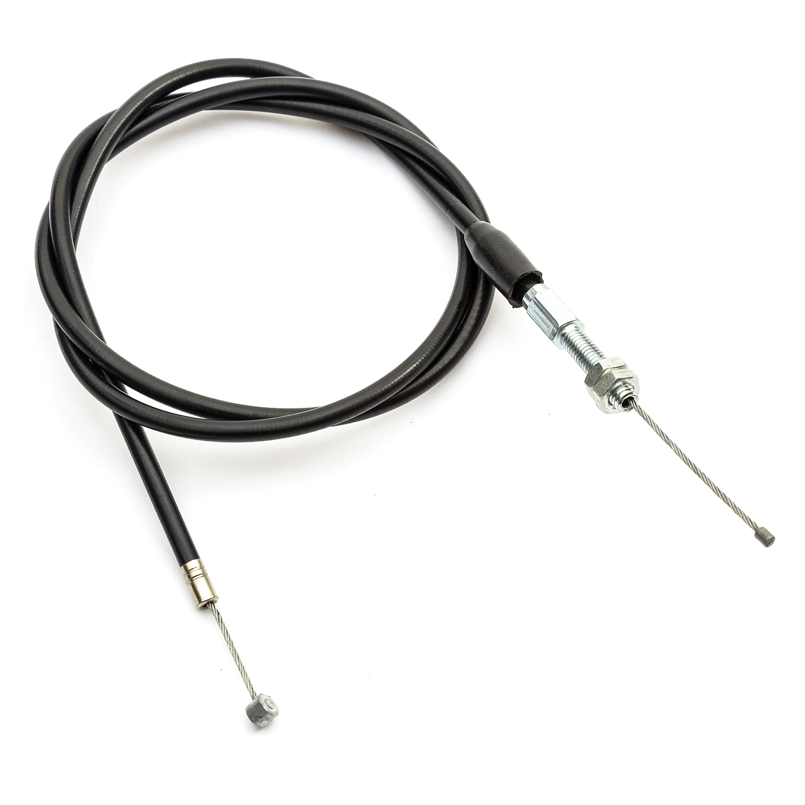 Pit Dirt Bike Throttle Cable 41" 41 Inch Black Straight End 6mm Thread