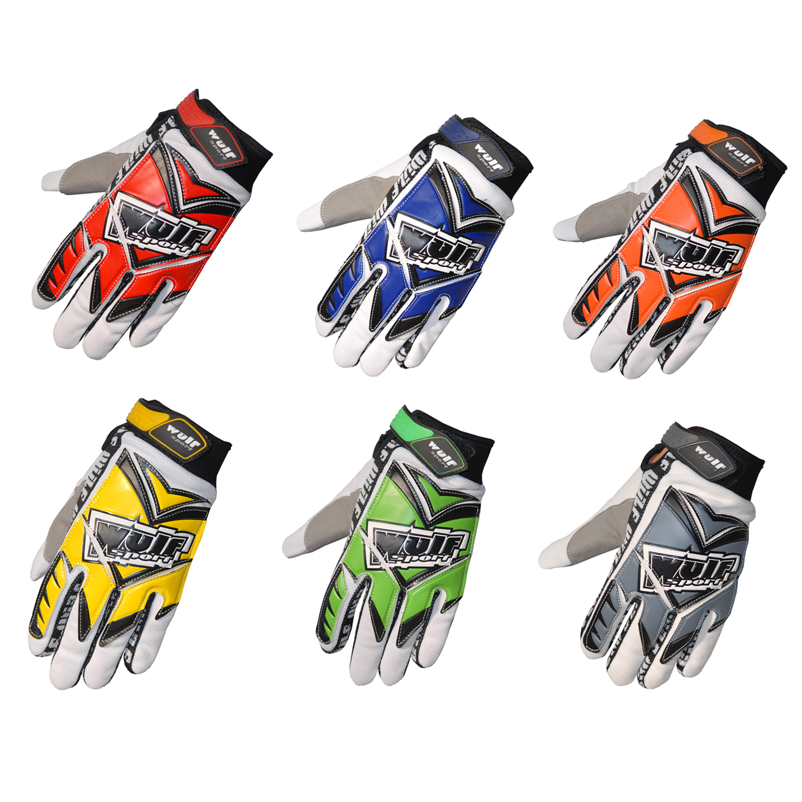 New Kids Wulfsport Age 5-7 Xxs Childrens Gloves Yellow Quad Youth Motocross Lt 