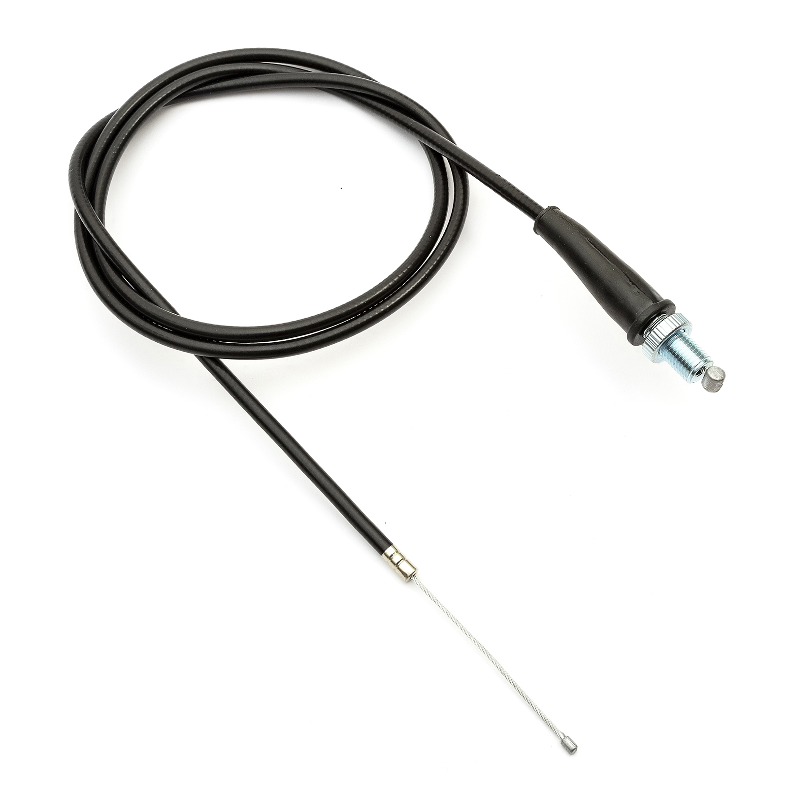 Pit Dirt Bike THROTTLE CABLE 47" 47 Inch Black Straight End Throttle