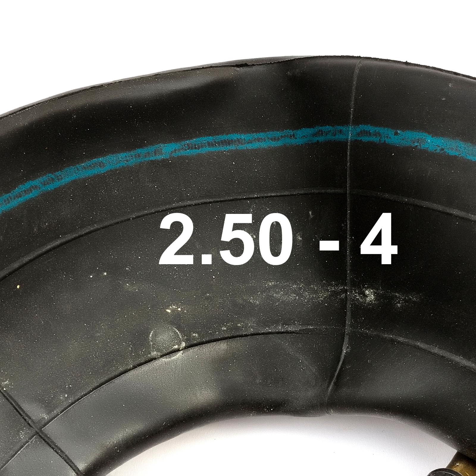 Wheelbarrow Inner Tube 2.504 2504 2.50x4 250x4 Bent Valve 4 Inch