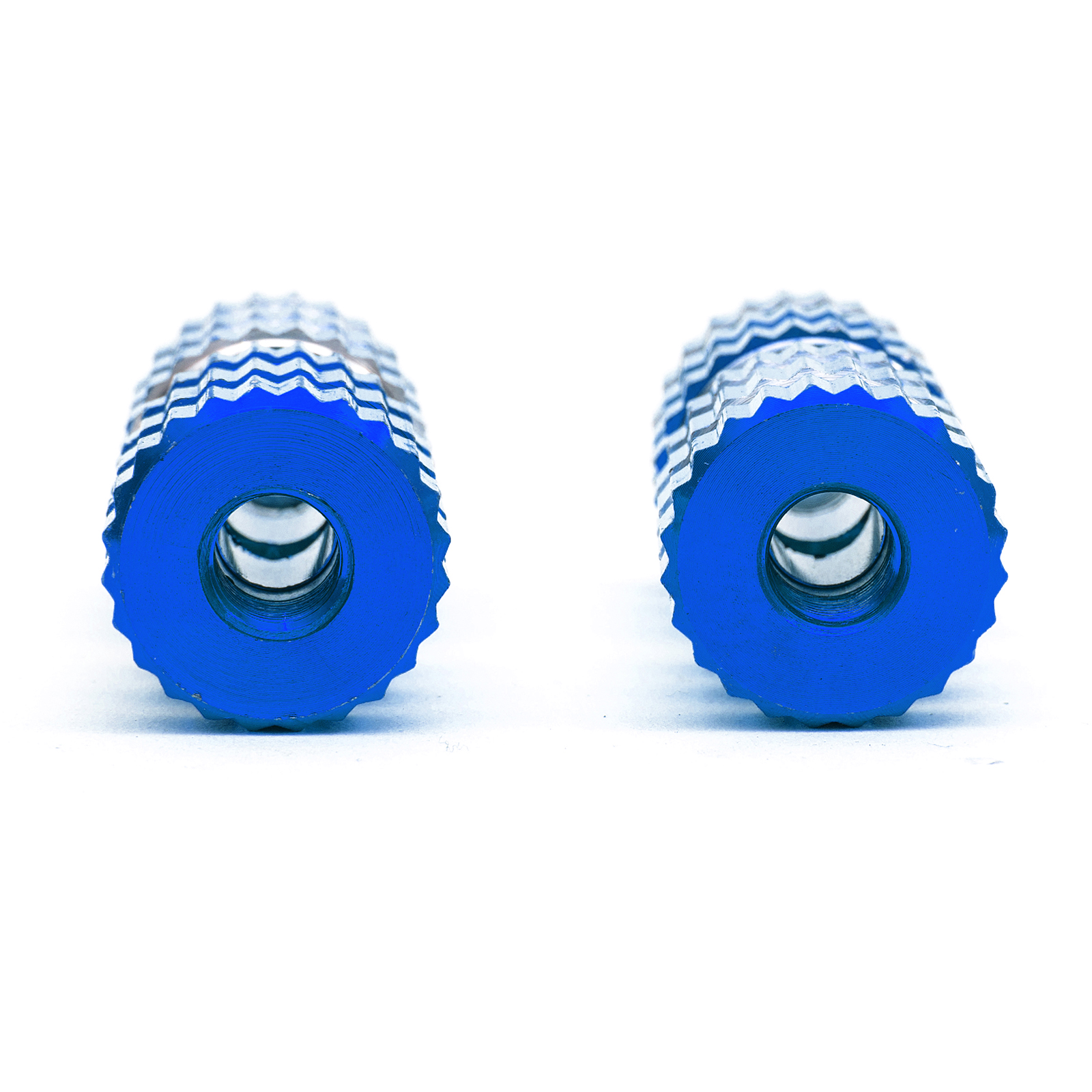 bmx pegs blue
