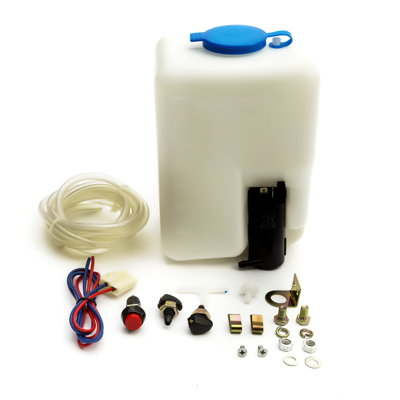Windscreen Water Washer Bottle Kit 12v Classic Car Kit Project Van