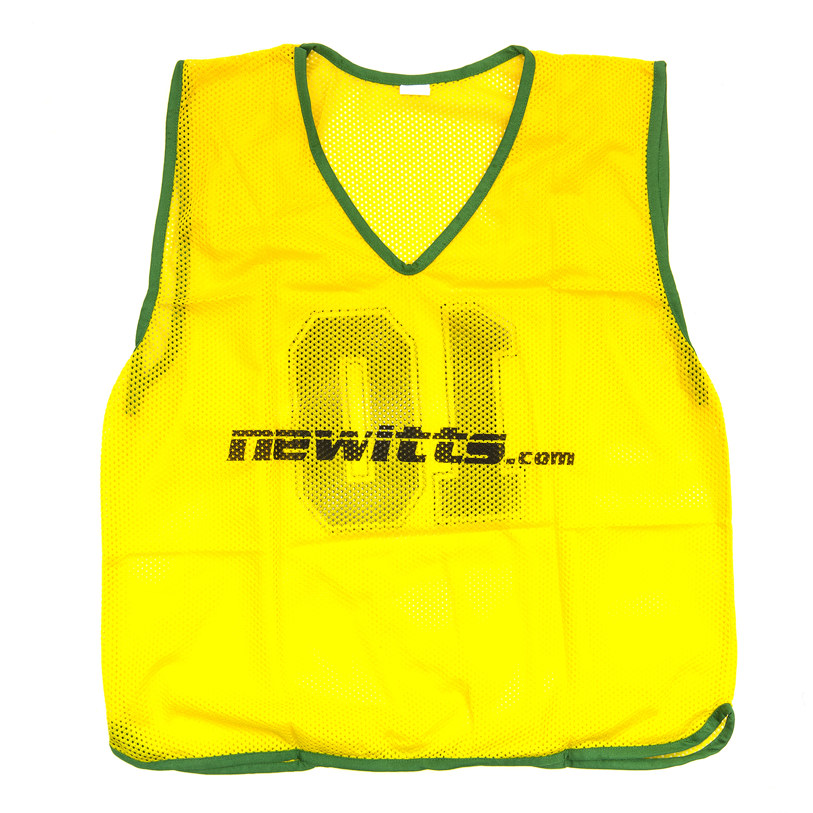 Football Sport Soccer Adult Medium Training Bibs Set of 10 Numbered