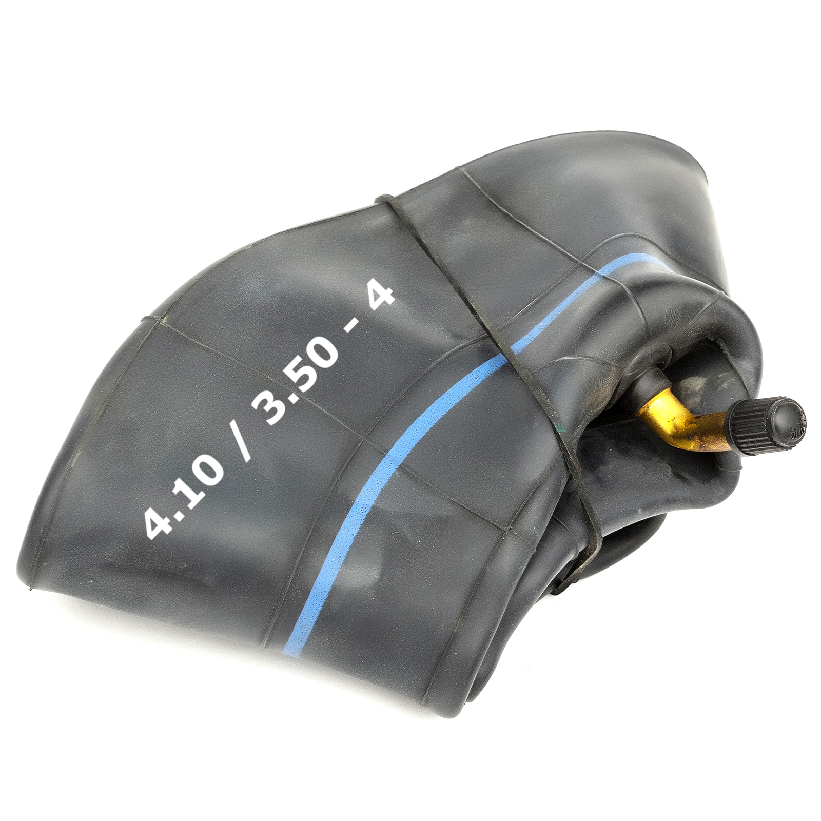 Heavy Duty 4.10/3.504 Inner Tube 4 Inch Butyl Rubber Bent Valve