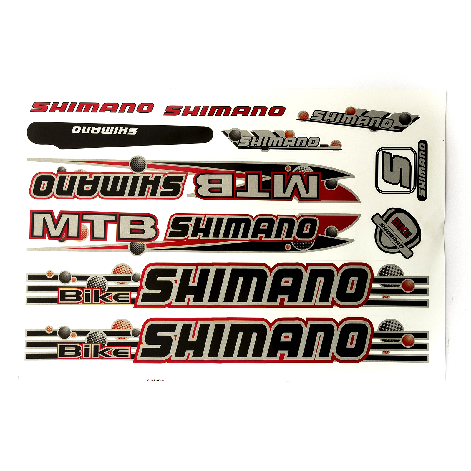 shimano stickers bikes