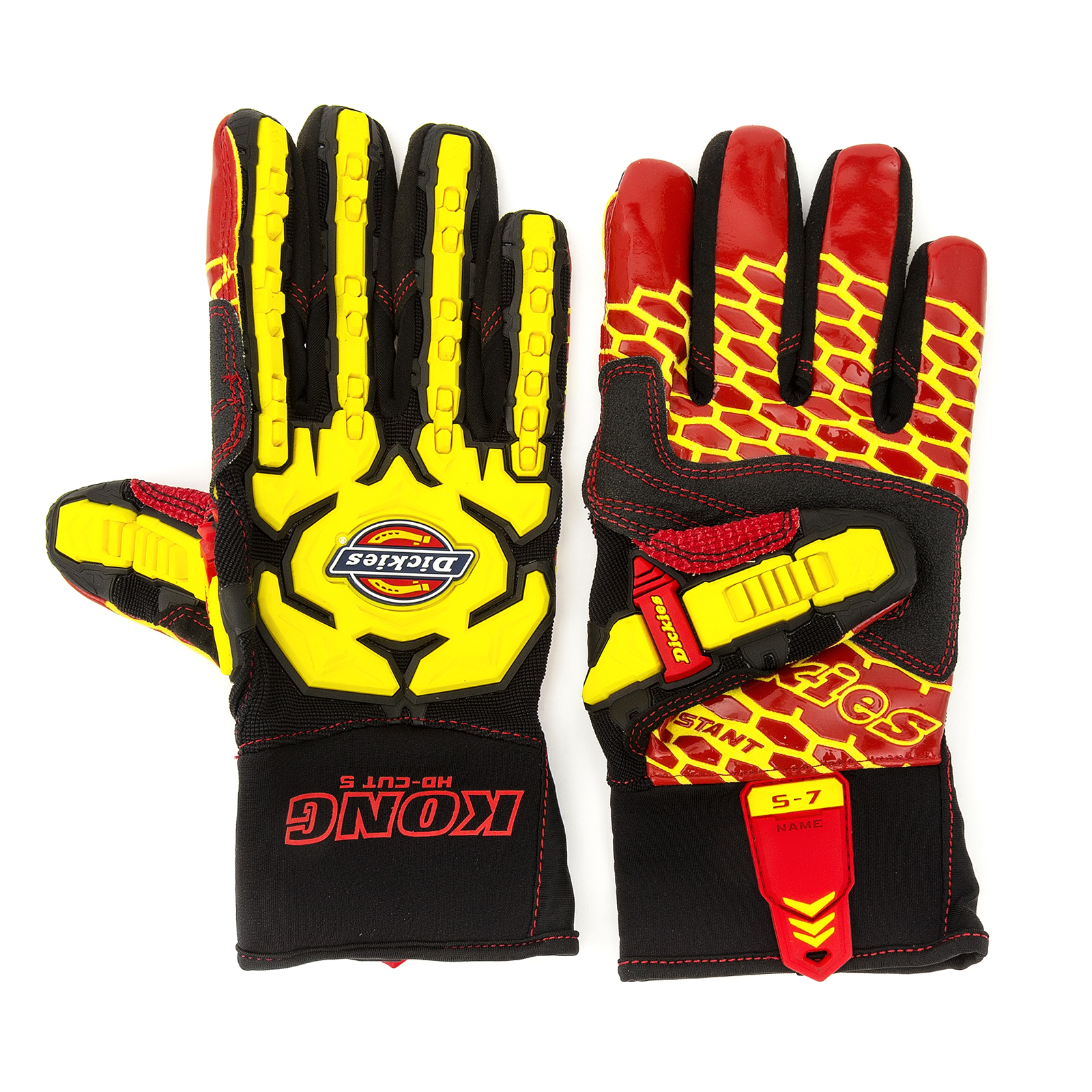 Dickies Heavy Duty Kong Cut Resistant Level 5 Impact Safety Work Gloves ...