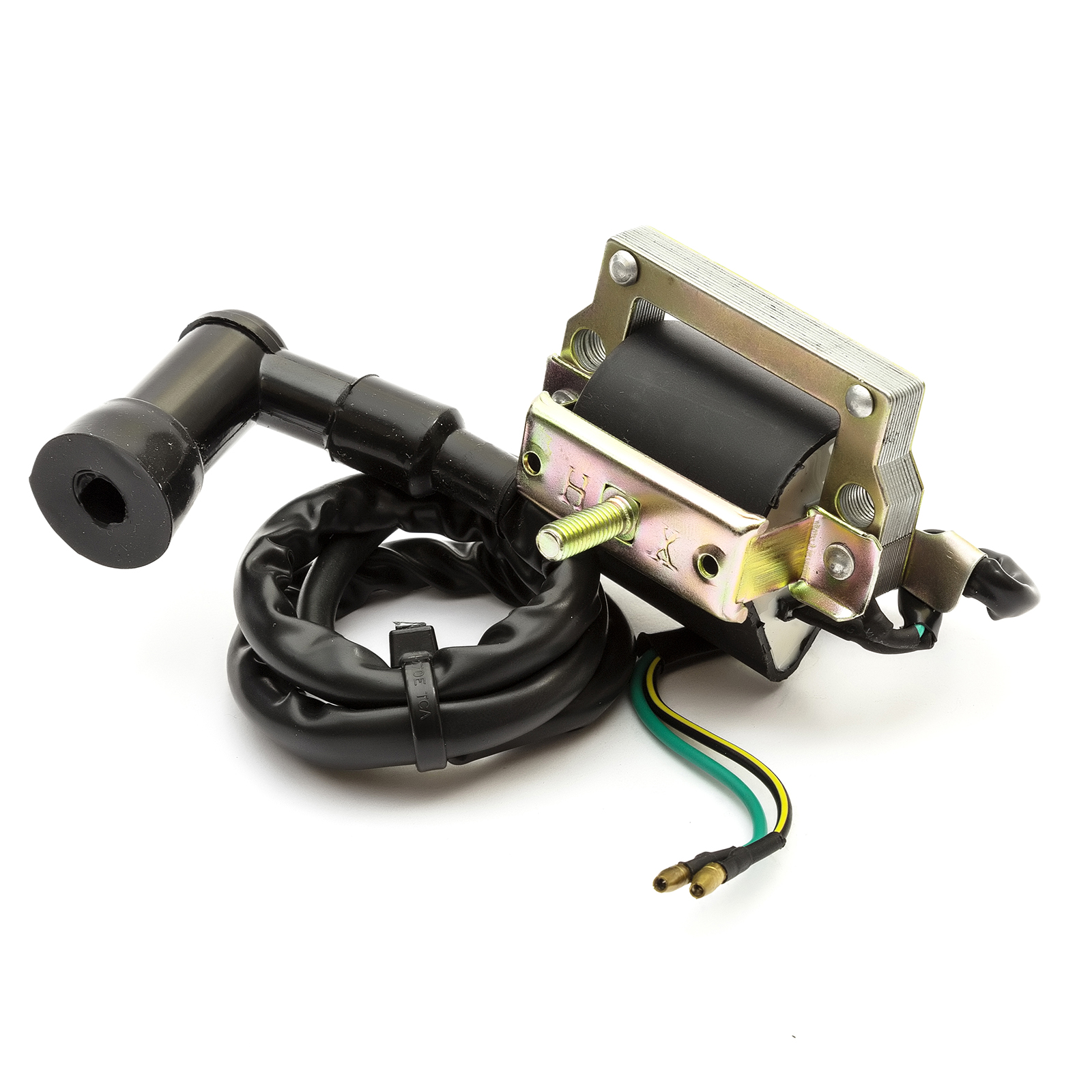 Pitbike Wiring Loom Stator Ignition Coil CDI Spark Plug Switch 110cc