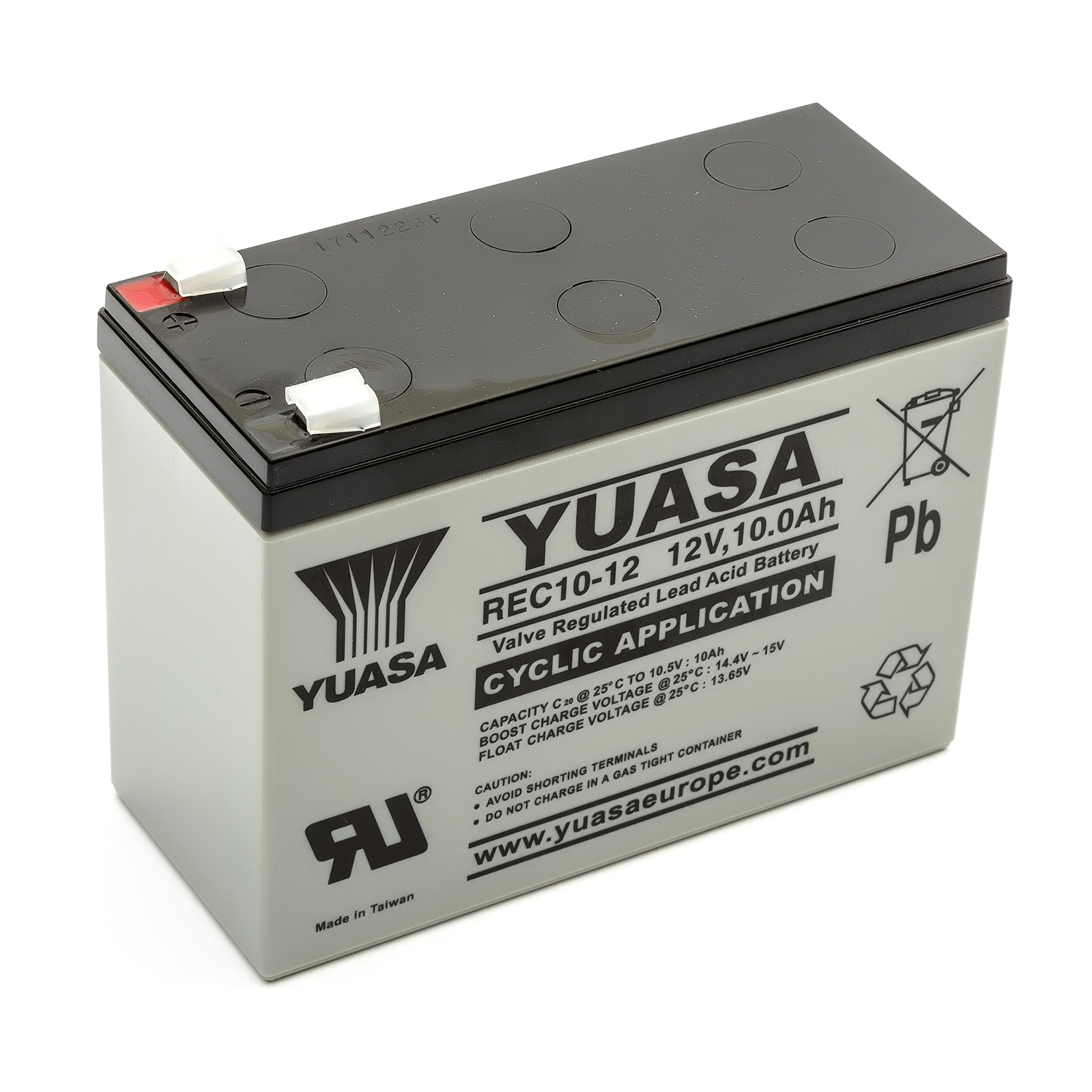 Yuasa Rec10 12 Sealed Lead Acid Battery 12 Volt 12v 10ah Electric Water Pump 5056213521424 Ebay