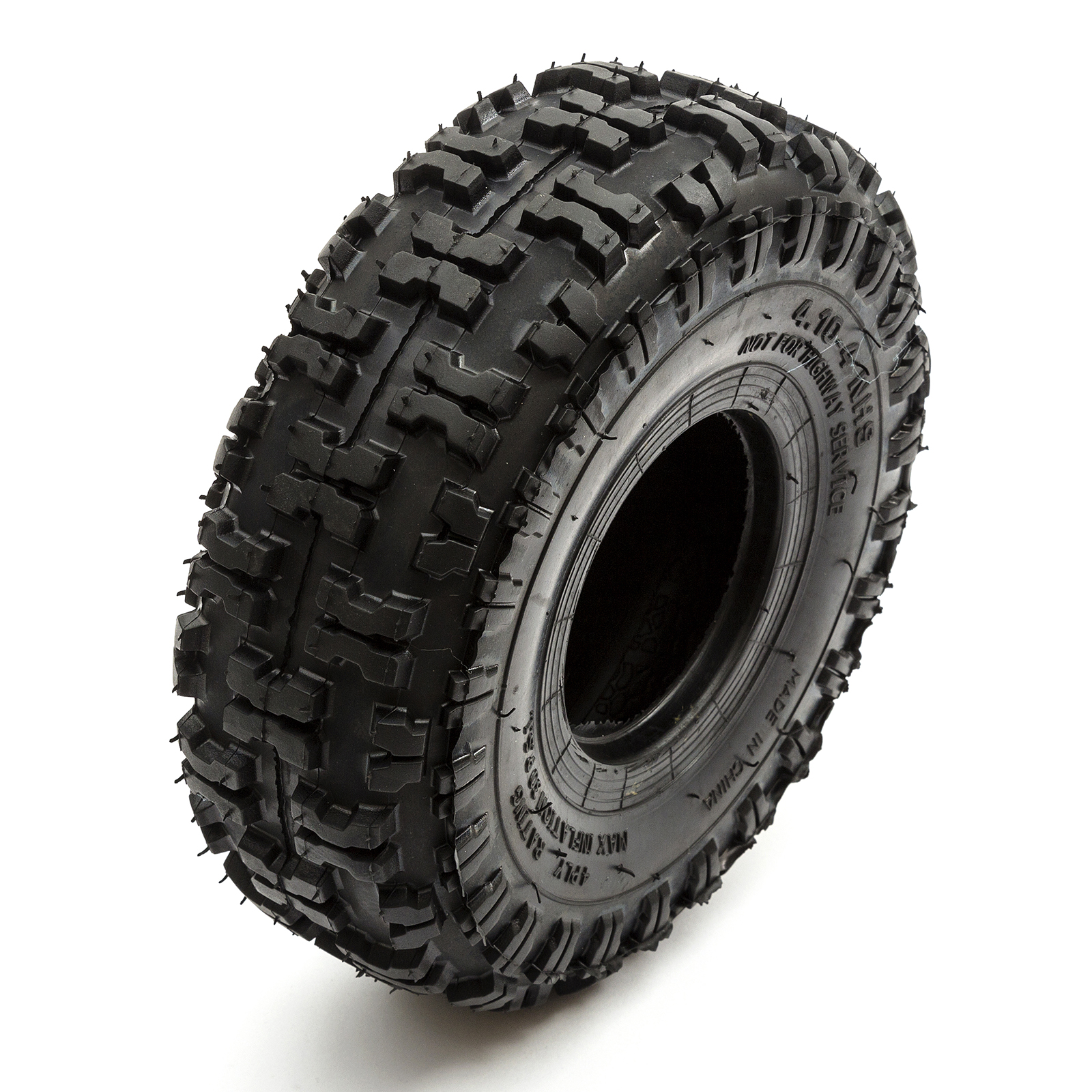 Pneu 4.10-4 Aubergine Off Road Deep Tread Mini Moto Quad Bike ATV 410-4 ...