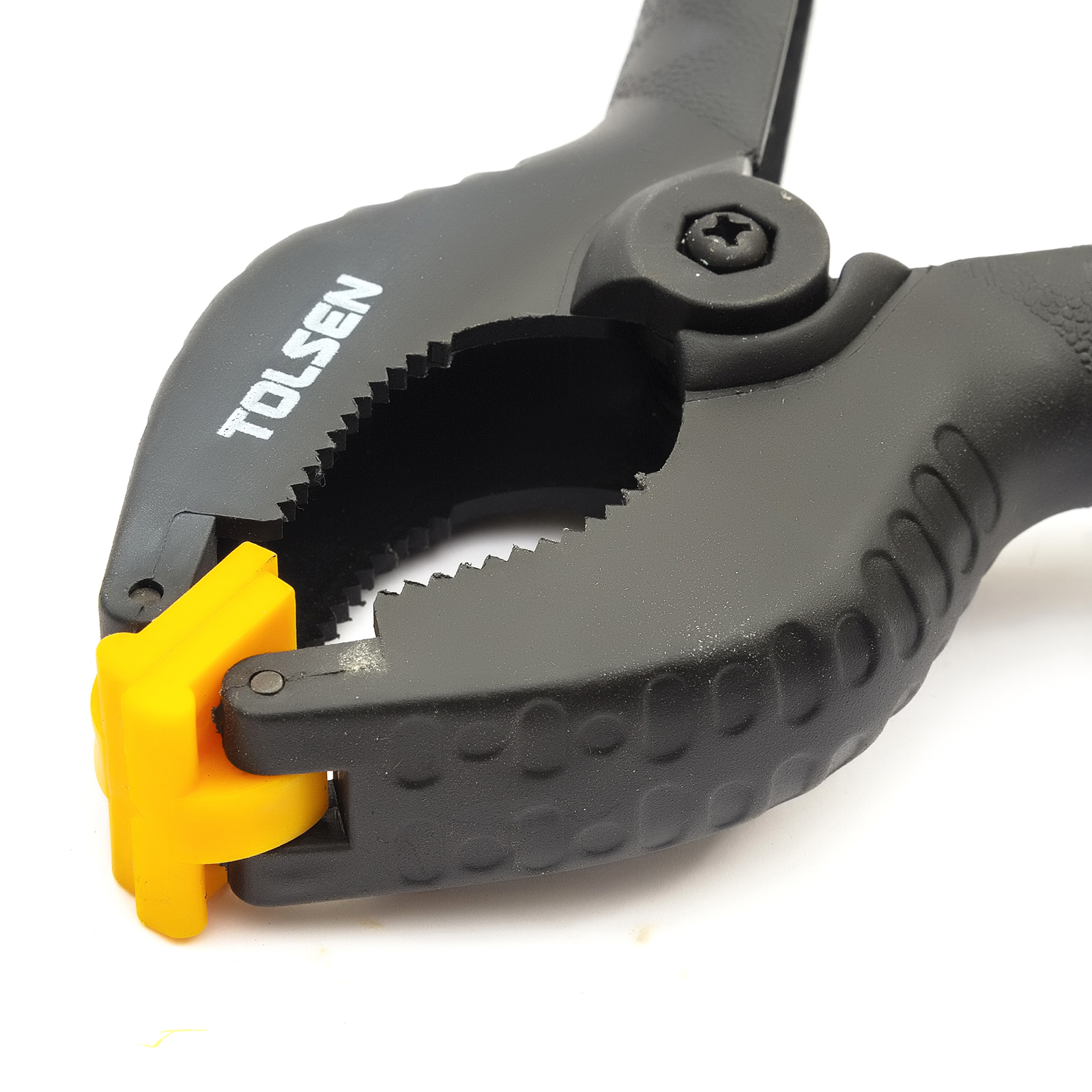 Tolsen Strong Spring Clamp Large Plastic Vice Hold Tool ...